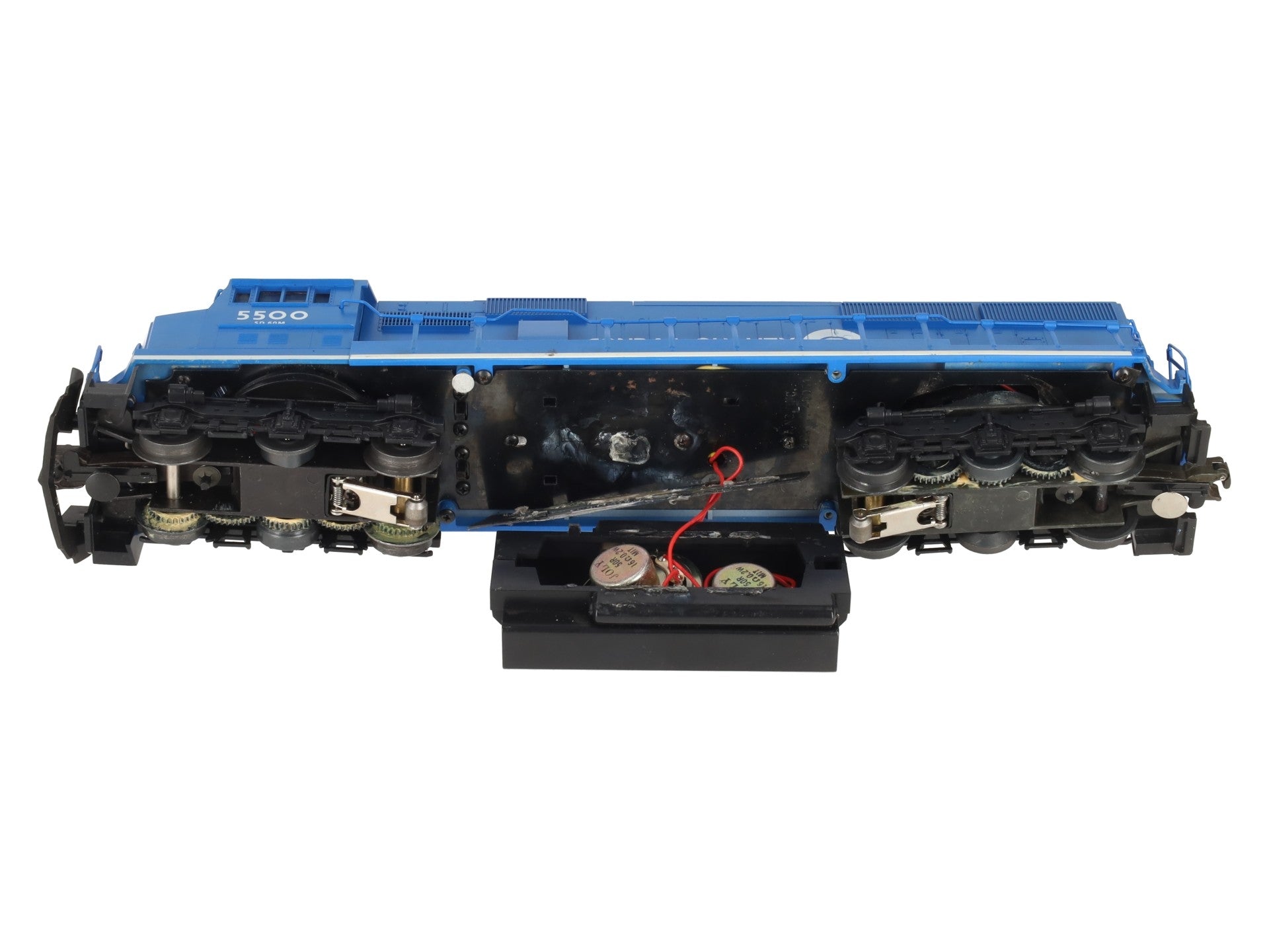 Lionel 6-18216 O Gauge Conrail SD-60M Powered Diesel Locomotive #5500 VG/Box