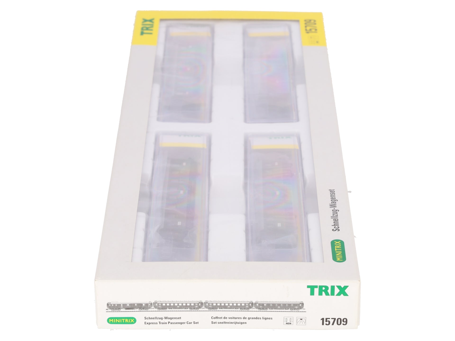 Trix 15709 N Palatine Railroad Express Train Passenger Set #290/1732/3071/5062 LN/Box