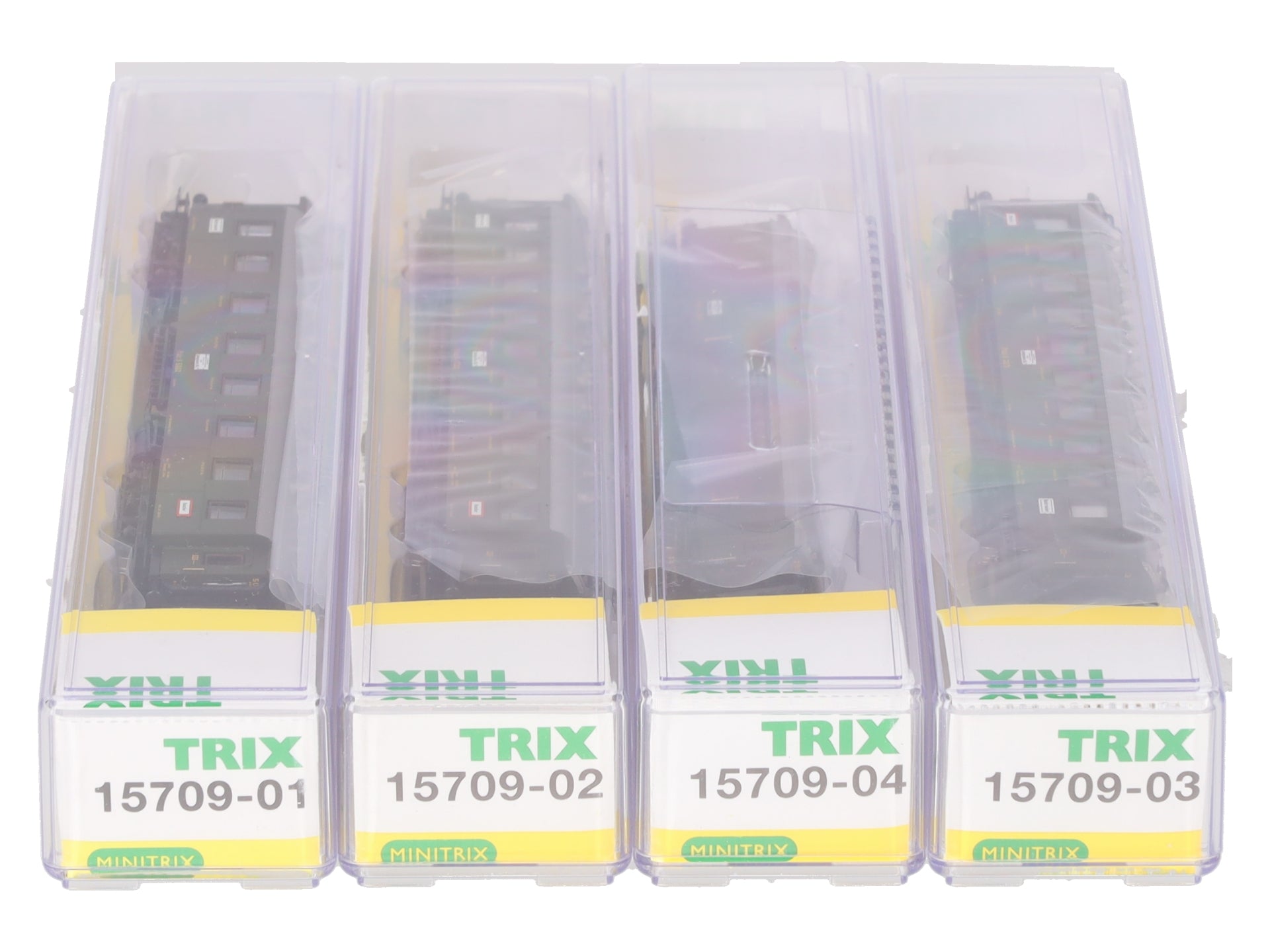 Trix 15709 N Palatine Railroad Express Train Passenger Set #290/1732/3071/5062 LN/Box