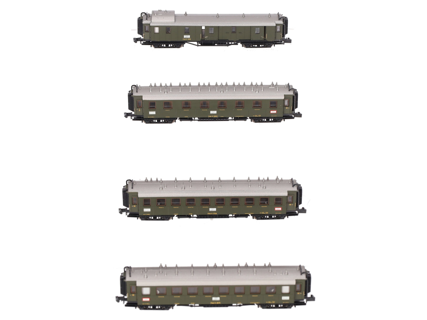 Trix 15709 N Palatine Railroad Express Train Passenger Set #290/1732/3071/5062 LN/Box
