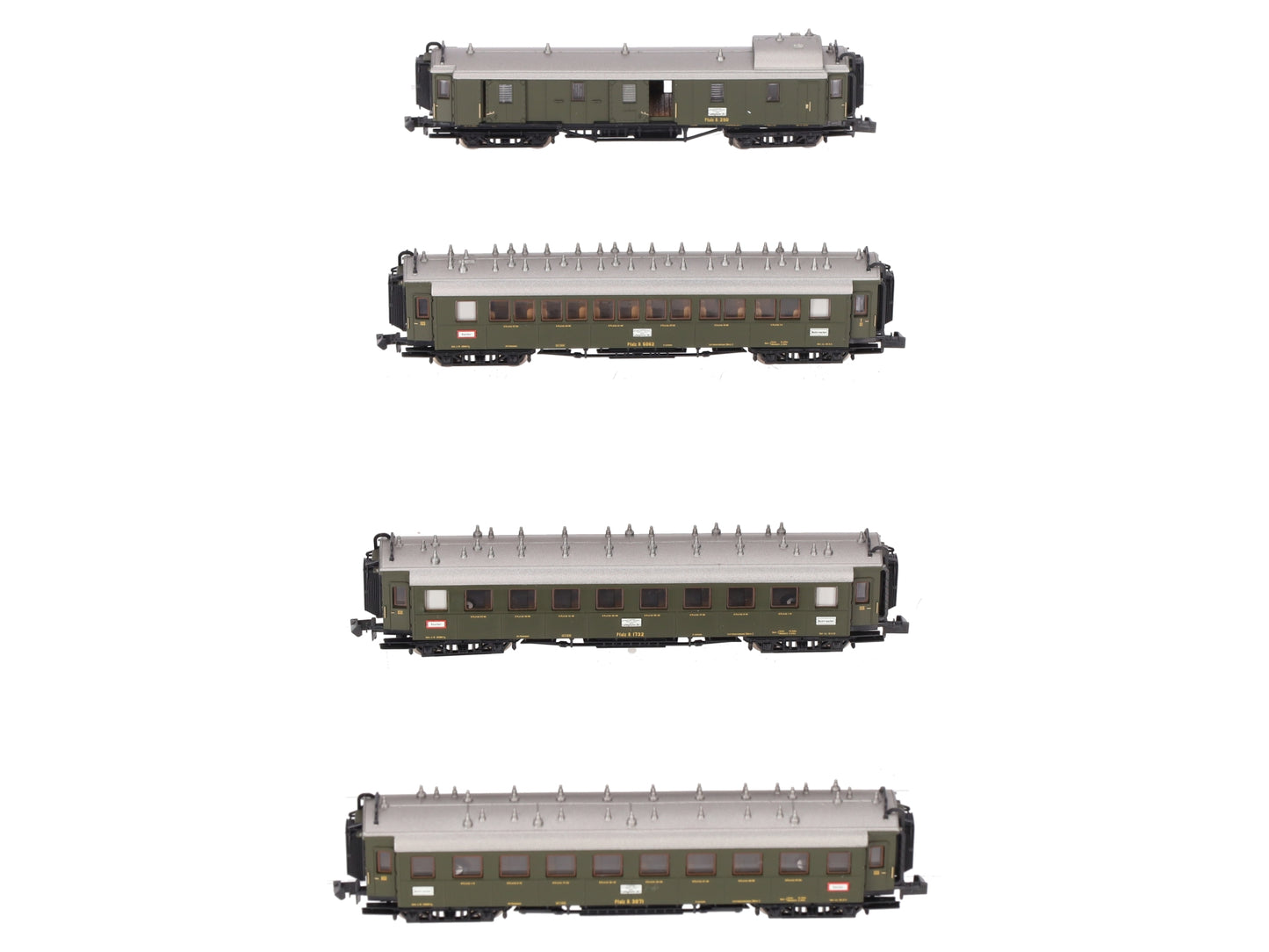 Trix 15709 N Palatine Railroad Express Train Passenger Set #290/1732/3071/5062 LN/Box