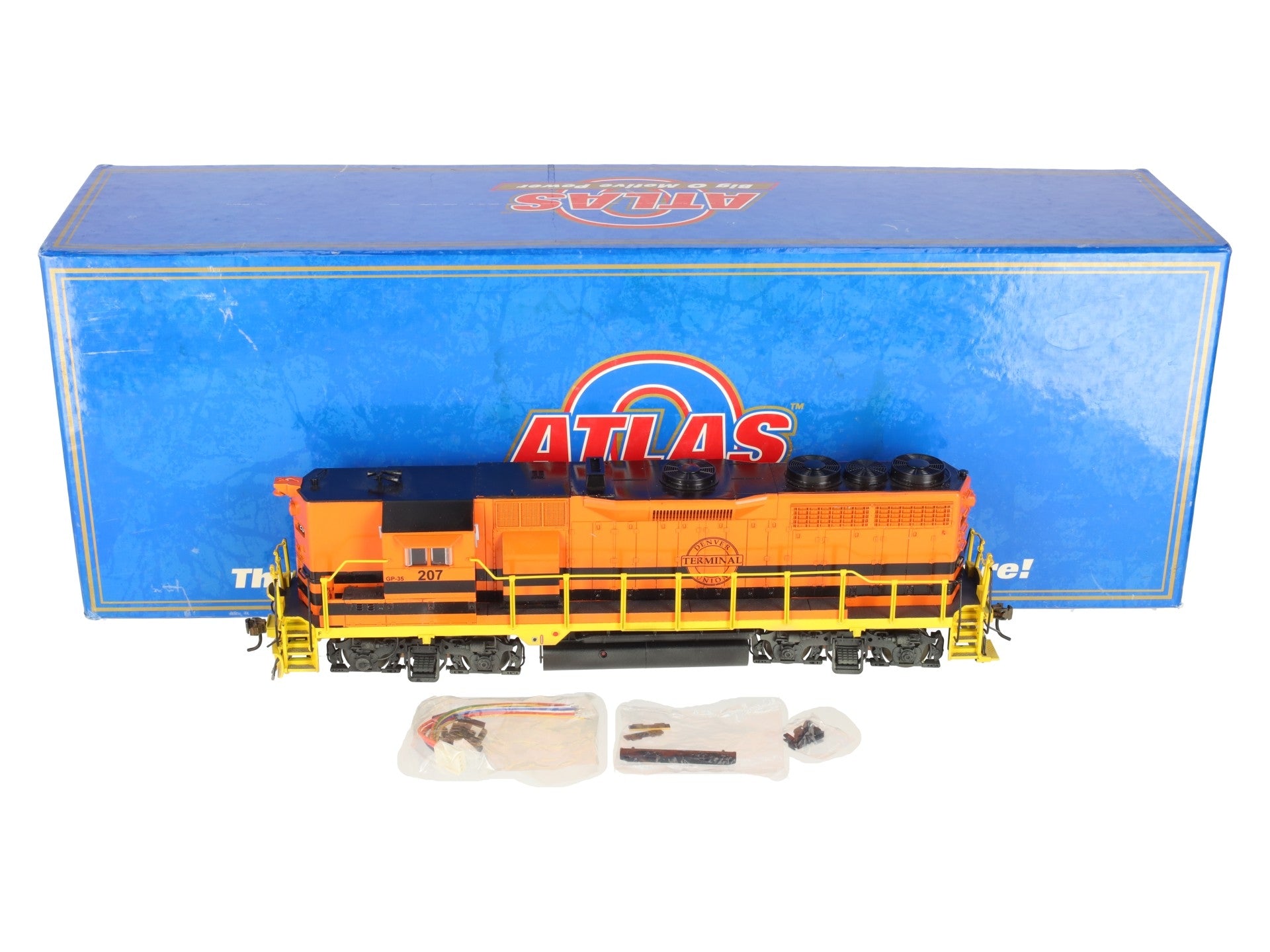 Atlas O Denver Union Terminal GP 35 Diesel Loco #207 (2-Rail) w/DCC (Custom) EX/Box
