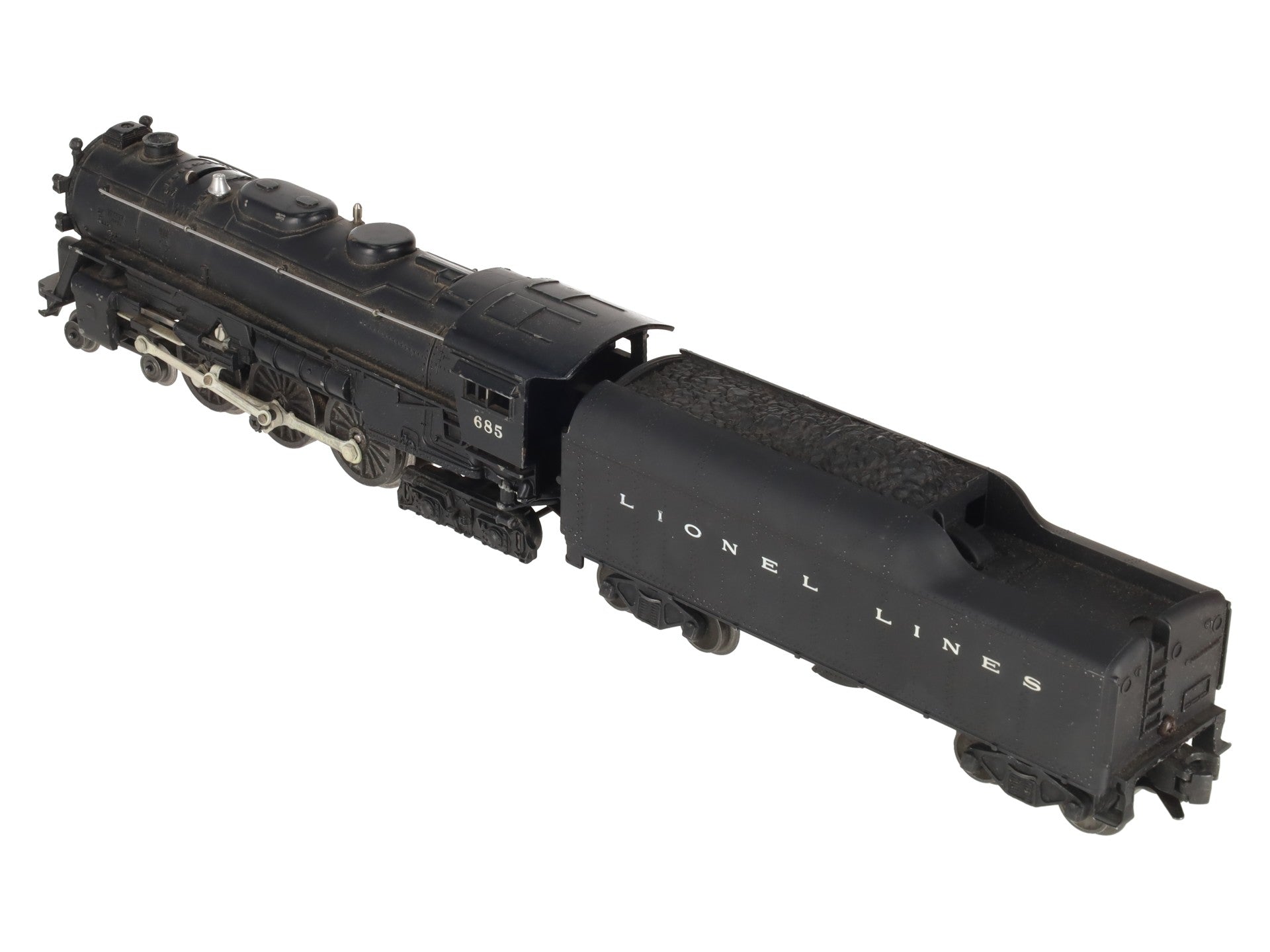 Lionel 685 Vintage O 4-6-4 Hudson Diecast Steam Locomotive VG