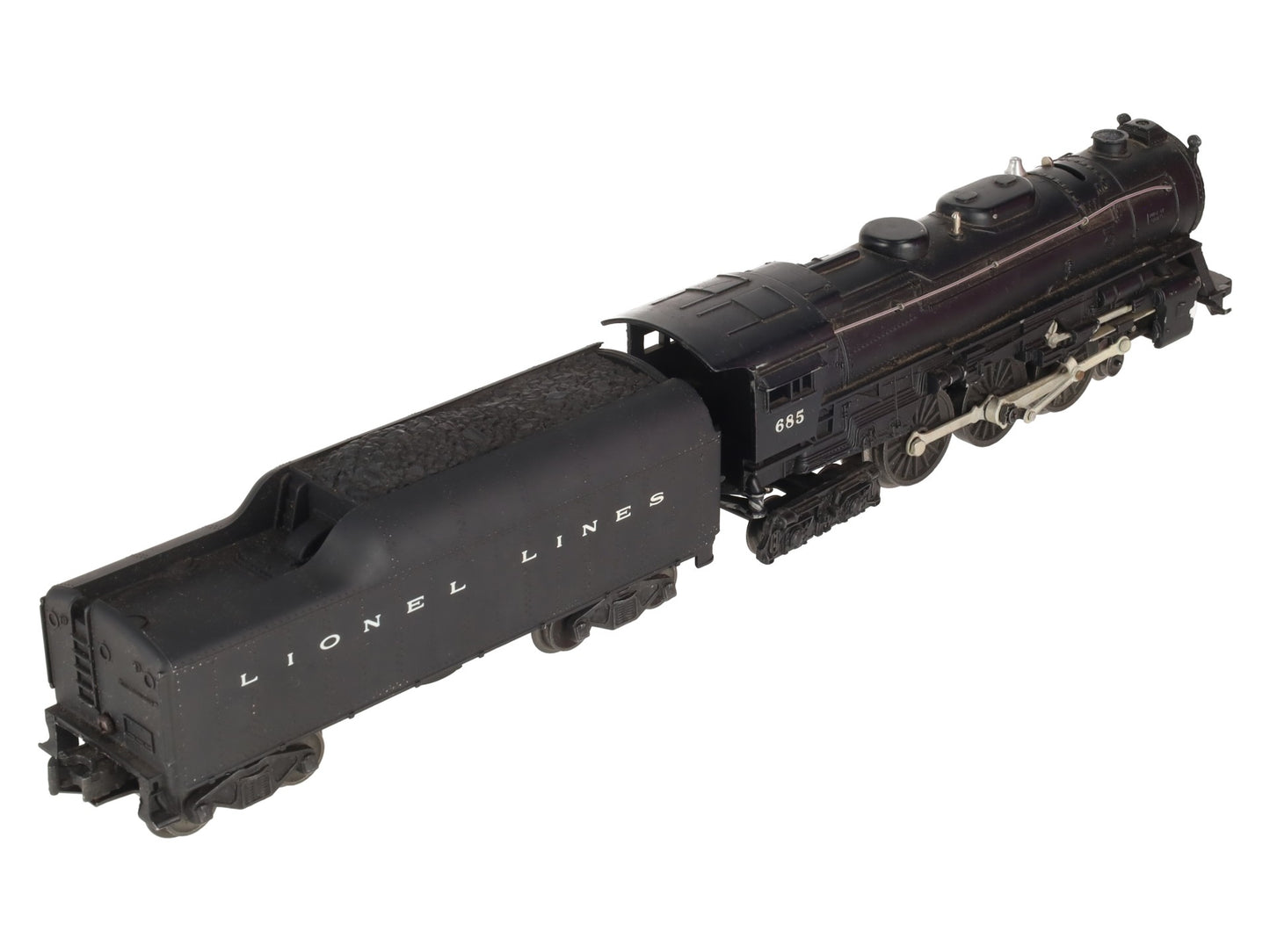 Lionel 685 Vintage O 4-6-4 Hudson Diecast Steam Locomotive VG
