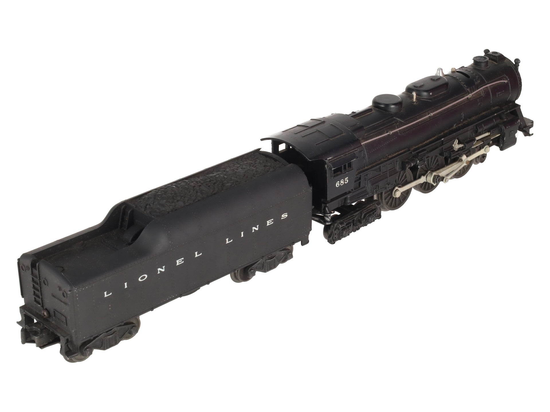 Lionel 685 Vintage O 4-6-4 Hudson Diecast Steam Locomotive VG