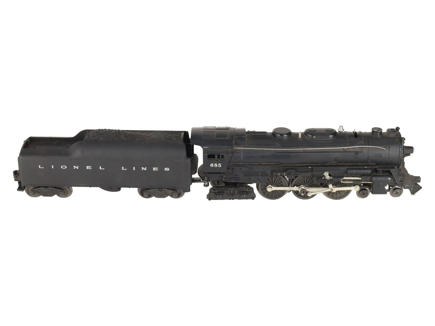 Lionel 685 Vintage O 4-6-4 Hudson Diecast Steam Locomotive VG
