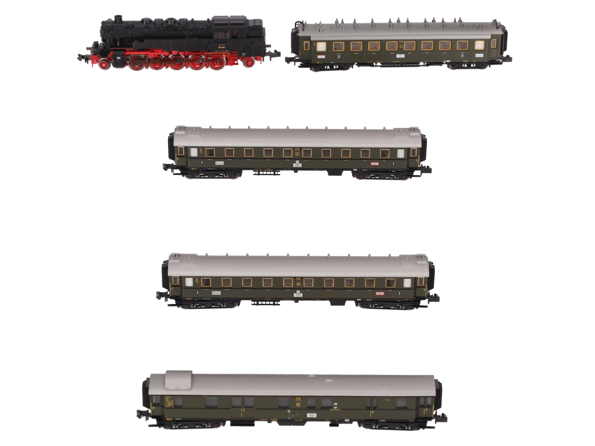 Trix 11455 N DR Vacation in the Black Forest Steam Locomotive Set #85001 [5] LN/Box
