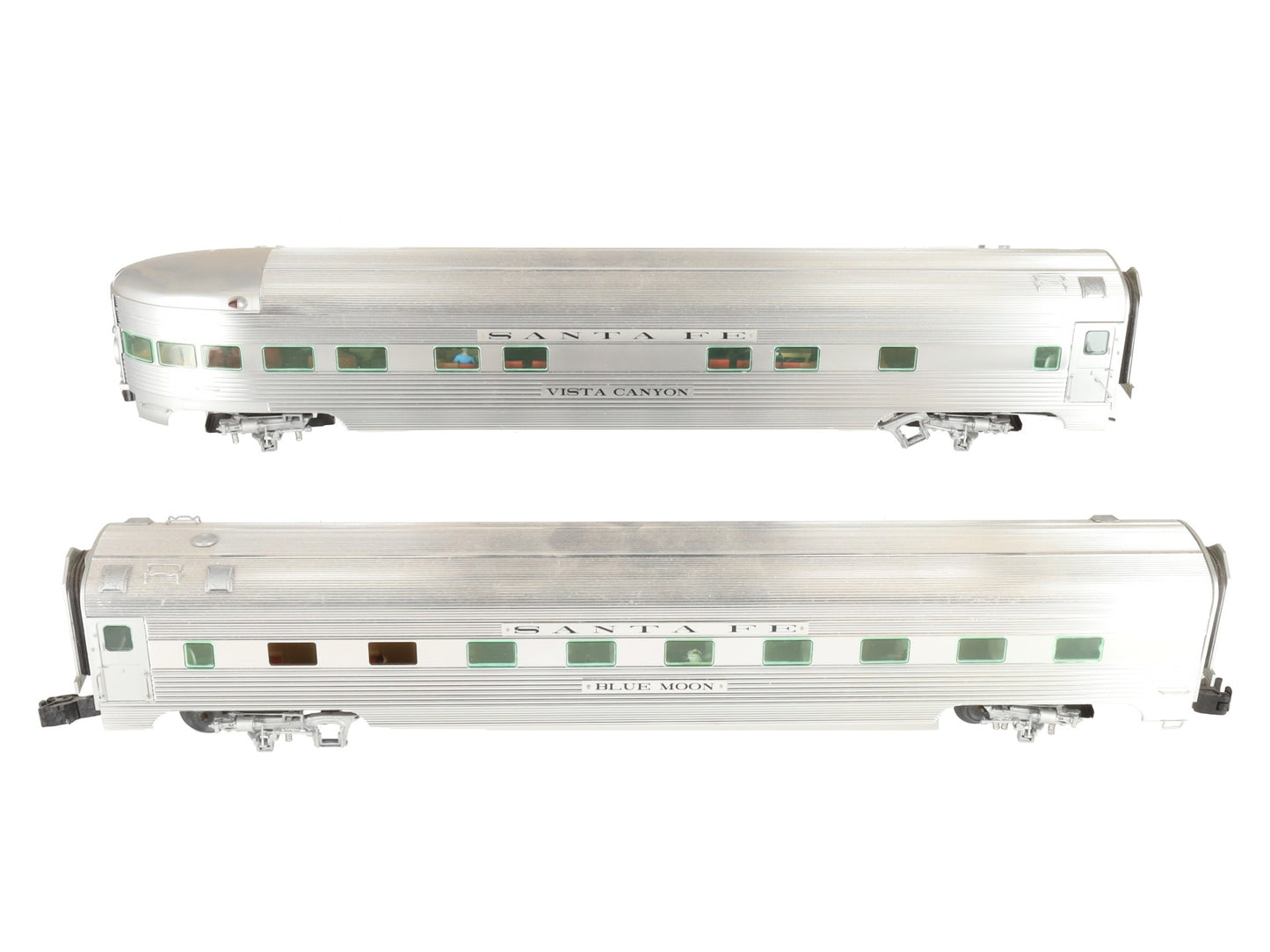 Lionel 6-25613 Santa Fe Super Chief 18" Passenger Car Set VG/Box