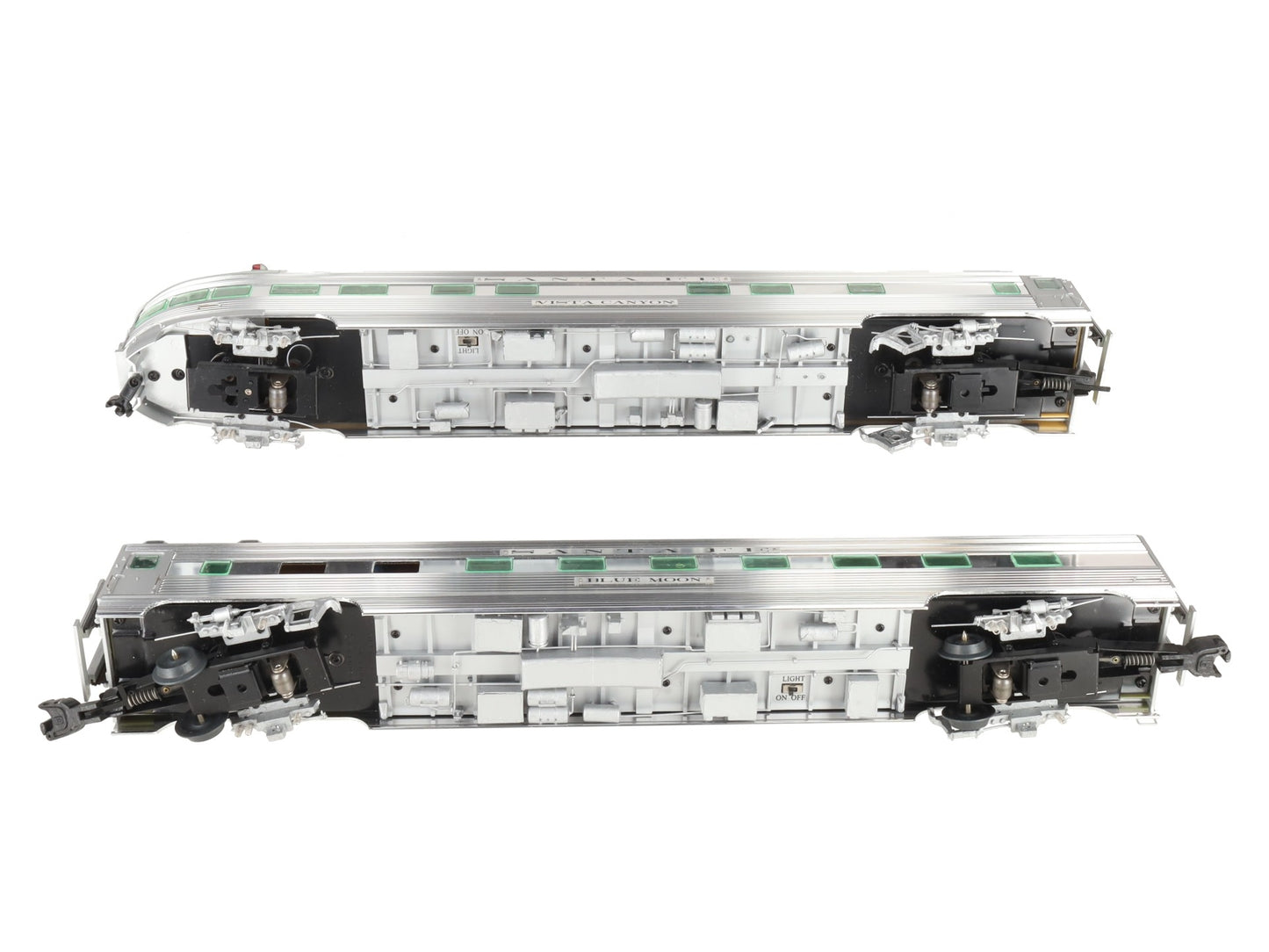 Lionel 6-25613 Santa Fe Super Chief 18" Passenger Car Set VG/Box