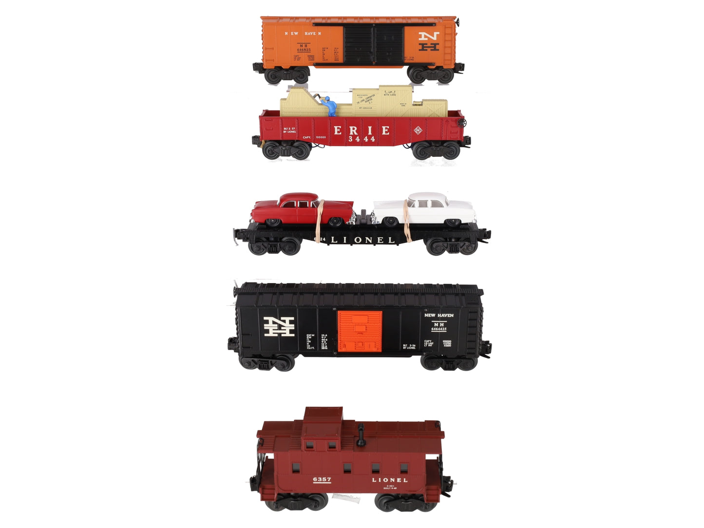 Lionel 6-38324 O Gauge New Haven Freight Train Set #2507W EX/Box