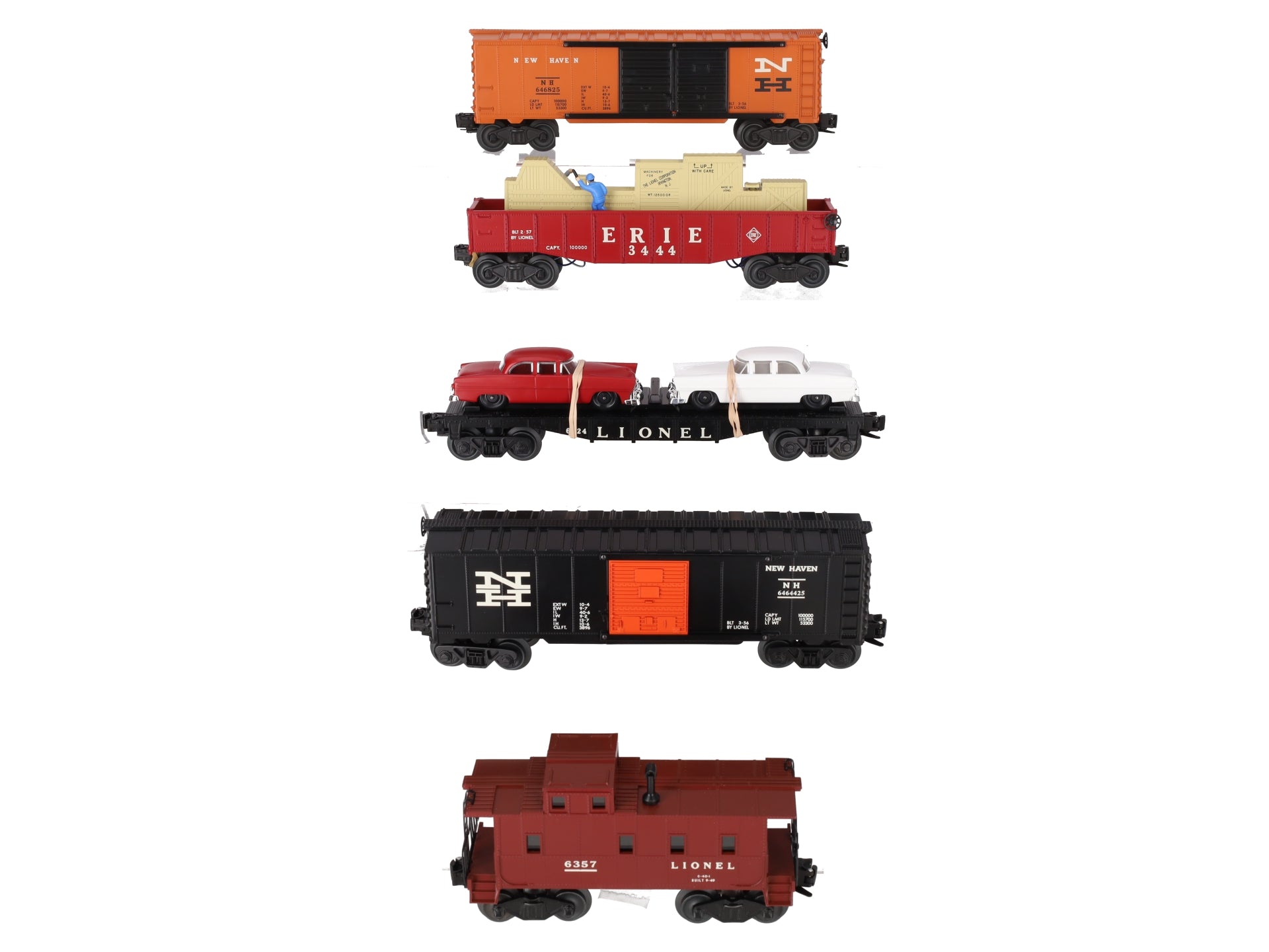 Lionel 6-38324 O Gauge New Haven Freight Train Set #2507W EX/Box
