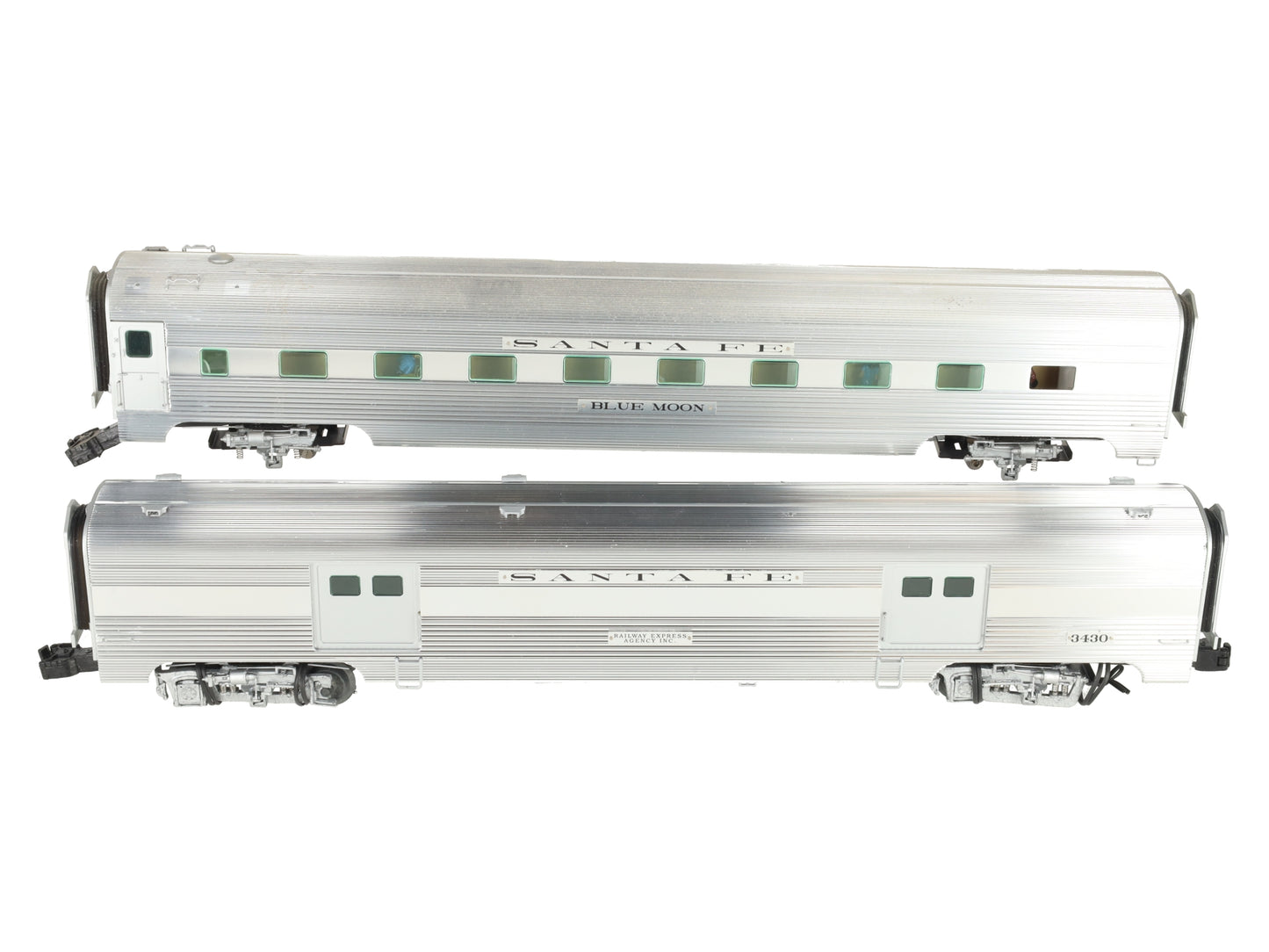 Lionel 6-25613 Santa Fe Super Chief 18" Passenger Car Set VG/Box