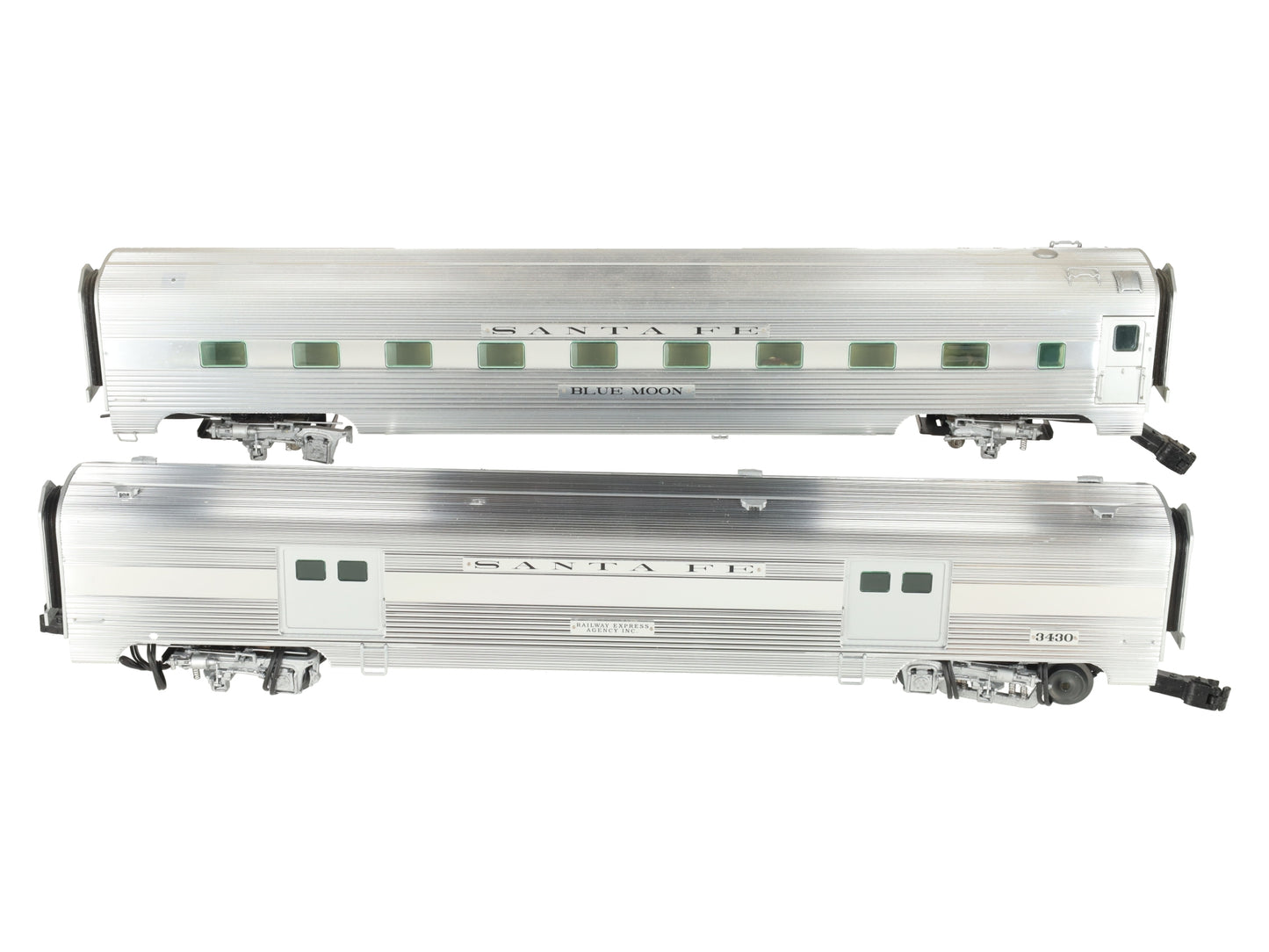 Lionel 6-25613 Santa Fe Super Chief 18" Passenger Car Set VG/Box