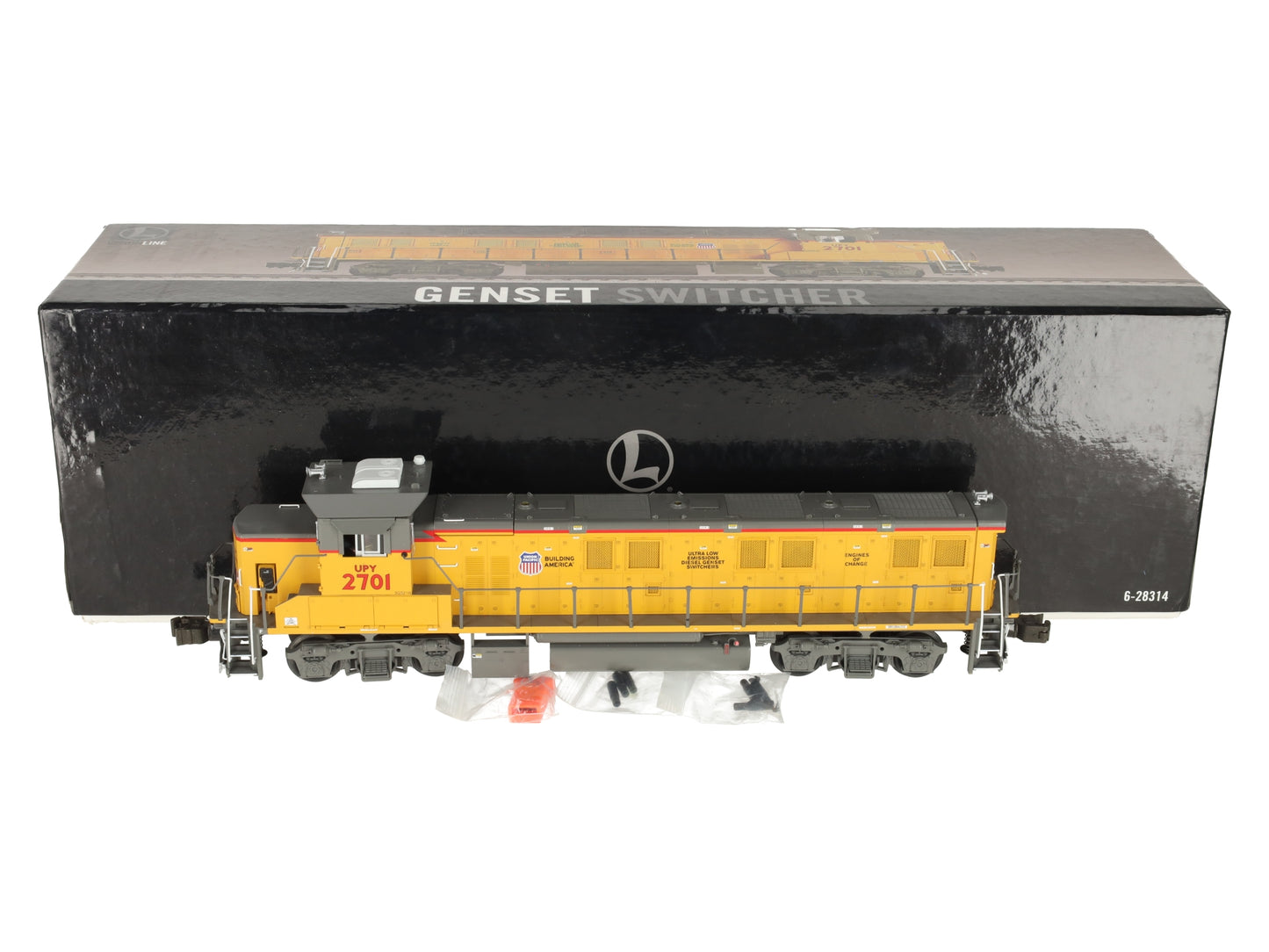 Lionel 6-28314 O VISIONLINE Union Pacific 3GS21B Genset Switcher Diesel #2701 LN/Box