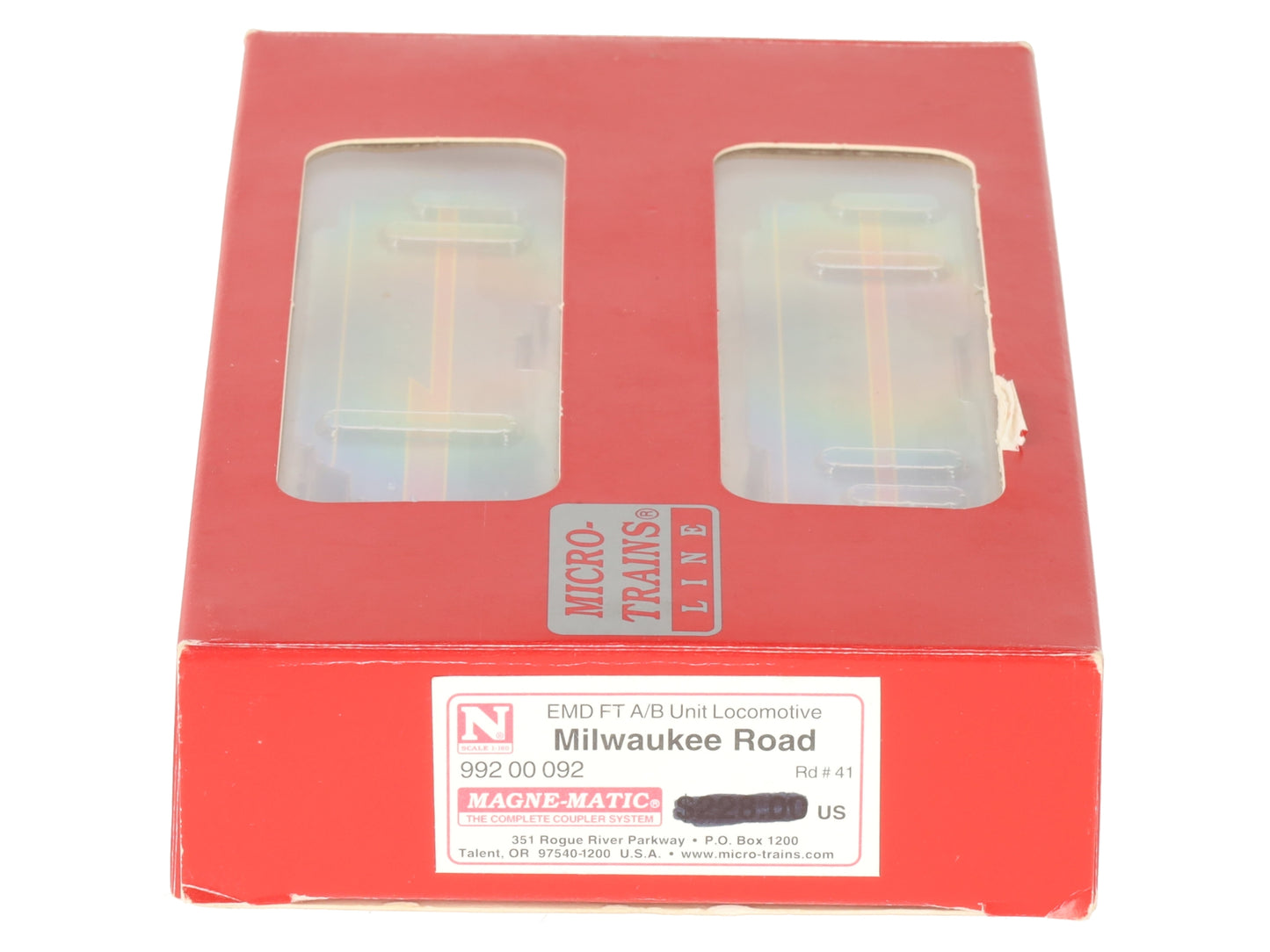 Micro-Trains 99200092 N Milwaukee EMD FT A/B Diesel Locomotive #41 (Set of 2)  LN/Box