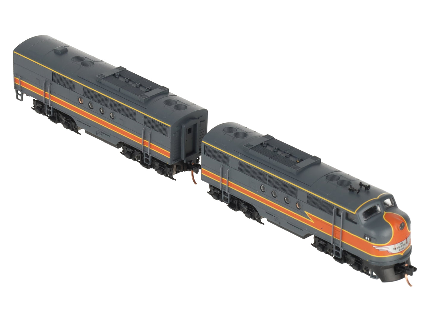 Micro-Trains 99200092 N Milwaukee EMD FT A/B Diesel Locomotive #41 (Set of 2)  LN/Box