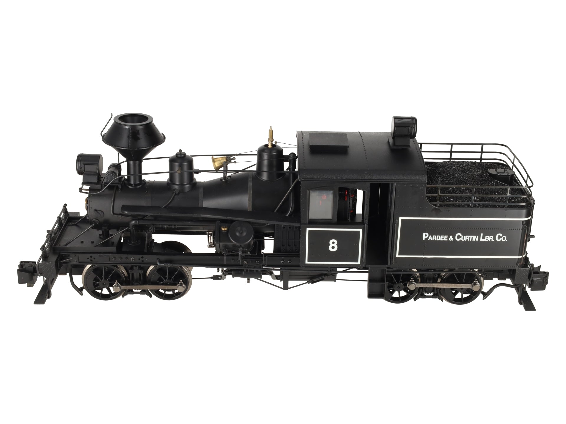 Bachmann 81796 1:20.3 Narrow Gauge Pardee Curtin Lumber Heisler Steam Locomotive LN/Box