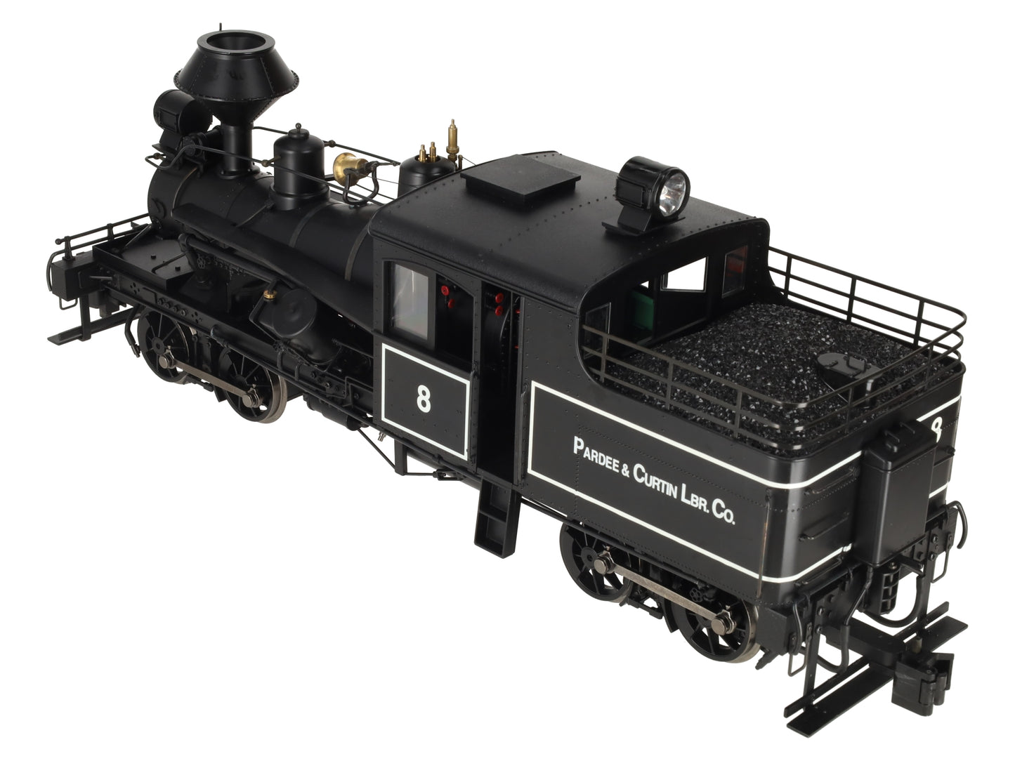 Bachmann 81796 1:20.3 Narrow Gauge Pardee Curtin Lumber Heisler Steam Locomotive LN/Box