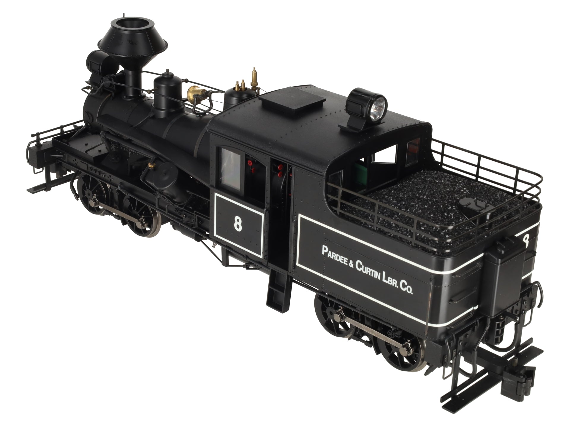 Bachmann 81796 1:20.3 Narrow Gauge Pardee Curtin Lumber Heisler Steam Locomotive LN/Box