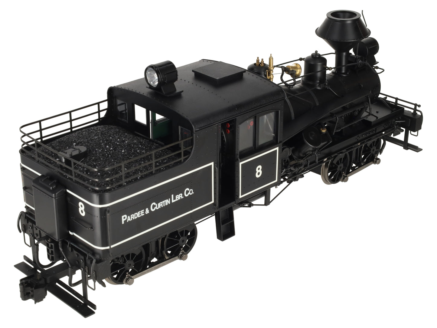 Bachmann 81796 1:20.3 Narrow Gauge Pardee Curtin Lumber Heisler Steam Locomotive LN/Box