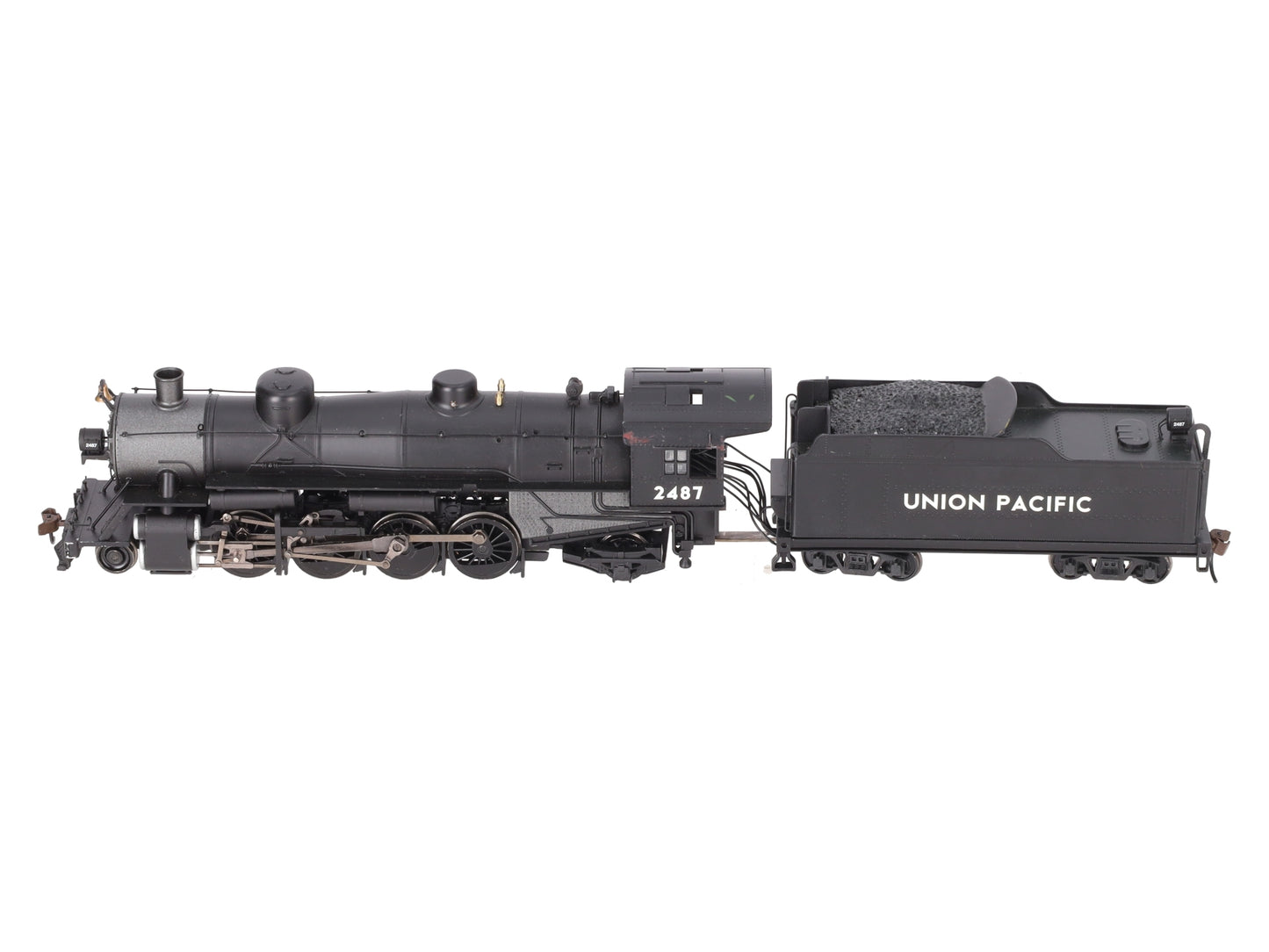Bachmann 54301 HO UP 2-8-2 Mikado Steam Loco & Med Tender #2487 w Sound & DCC VG