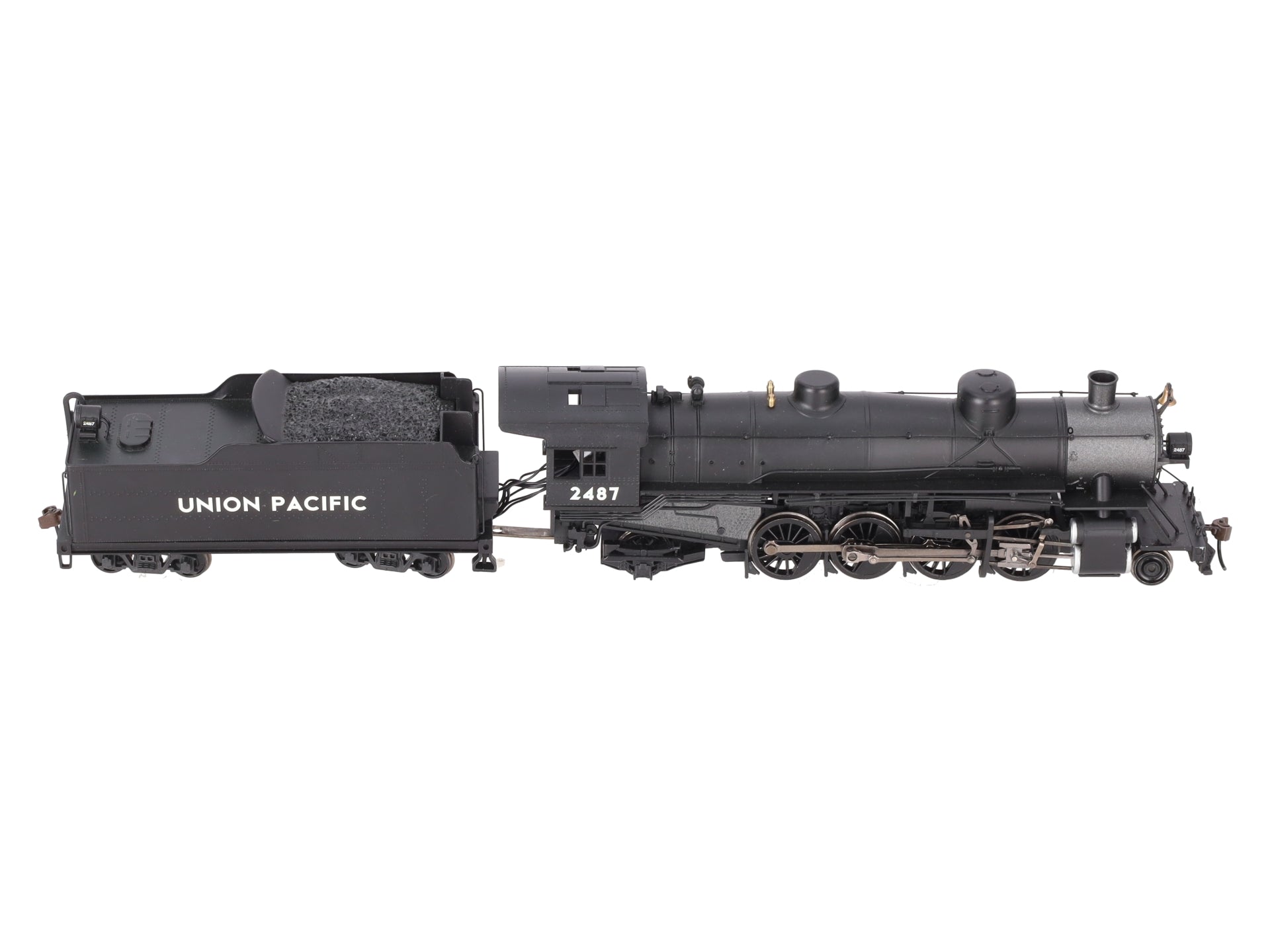 Bachmann 54301 HO UP 2-8-2 Mikado Steam Loco & Med Tender #2487 w Sound & DCC VG