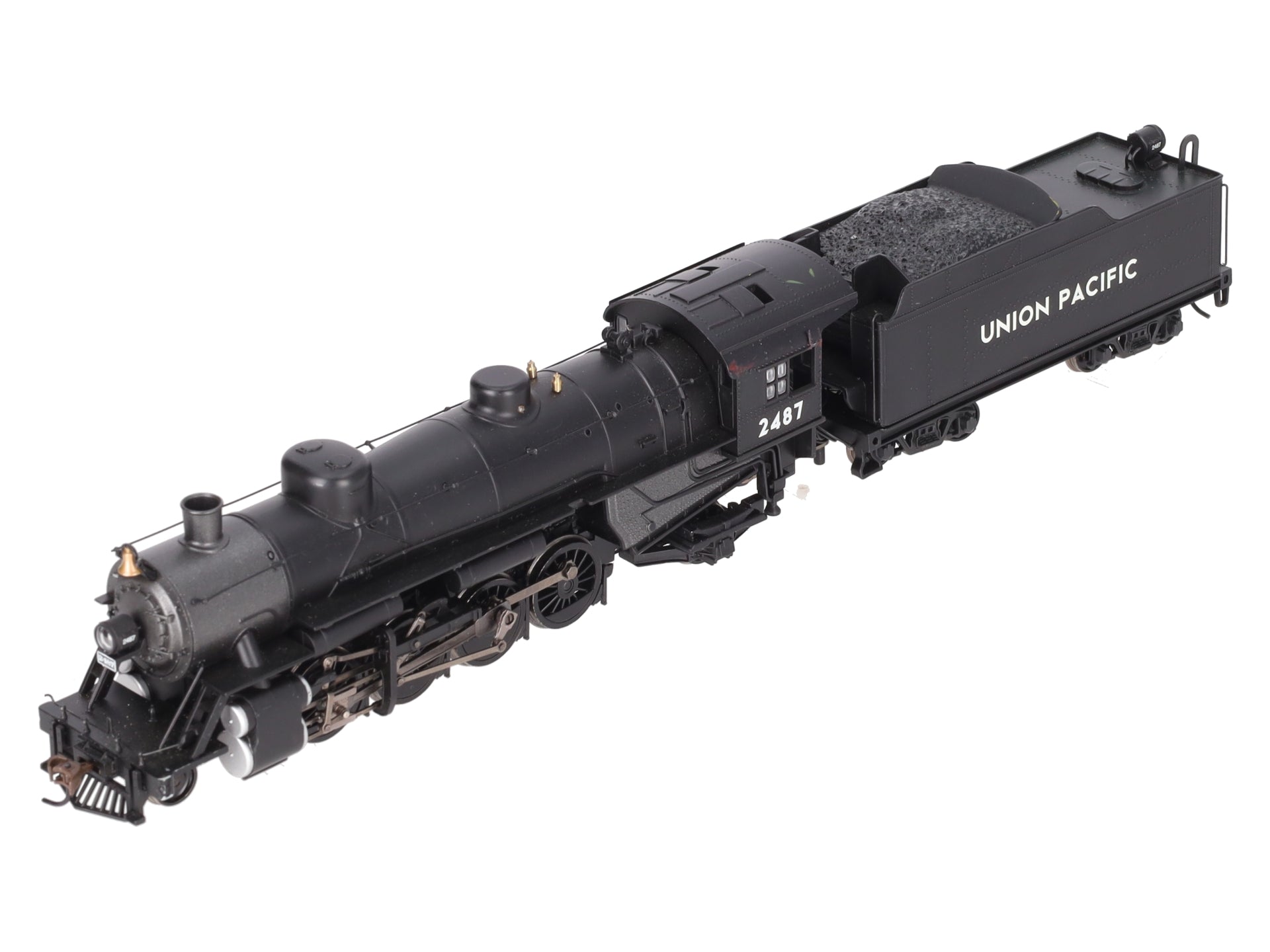 Bachmann 54301 HO UP 2-8-2 Mikado Steam Loco & Med Tender #2487 w Sound & DCC VG