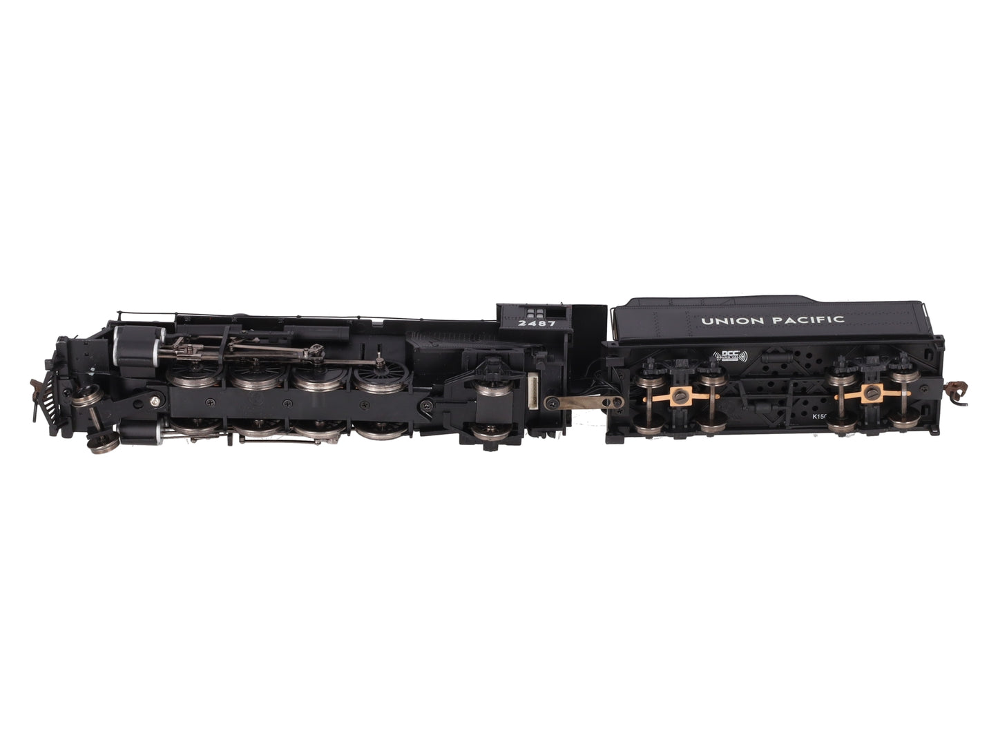 Bachmann 54301 HO UP 2-8-2 Mikado Steam Loco & Med Tender #2487 w Sound & DCC VG