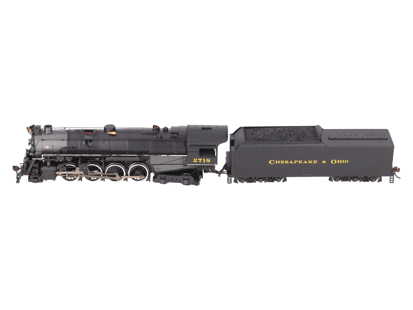 Bachmann 52402 HO Chesapeake & Ohio 2-8-4 Kanawha/Berkshire w/Sound & DCC #2718 VG