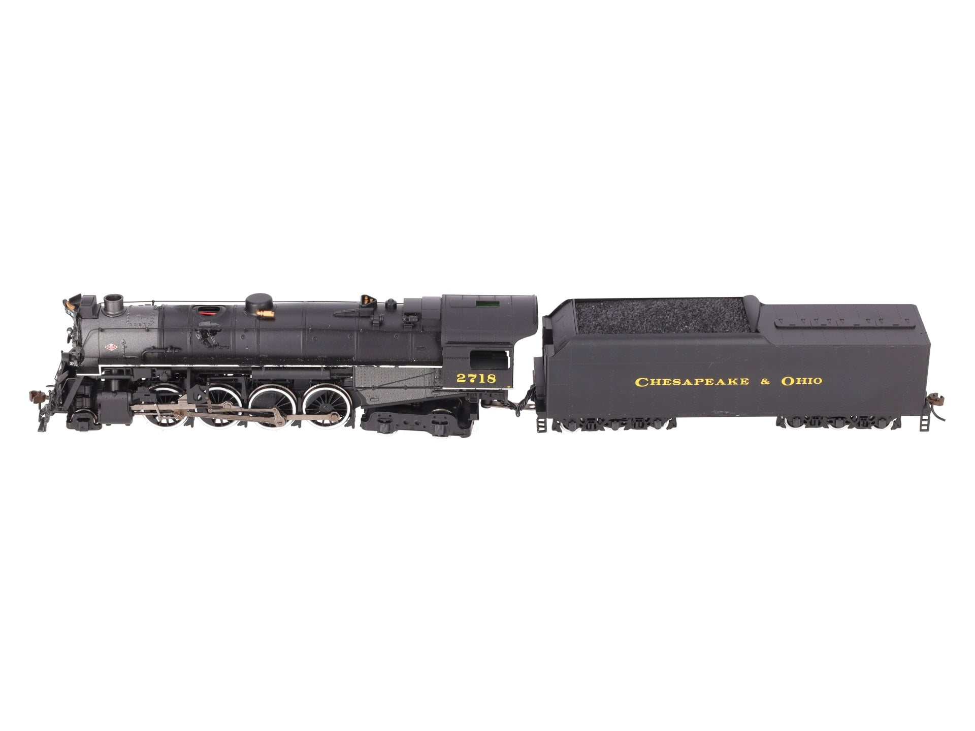 Bachmann 52402 HO Chesapeake & Ohio 2-8-4 Kanawha/Berkshire w/Sound & DCC #2718 VG