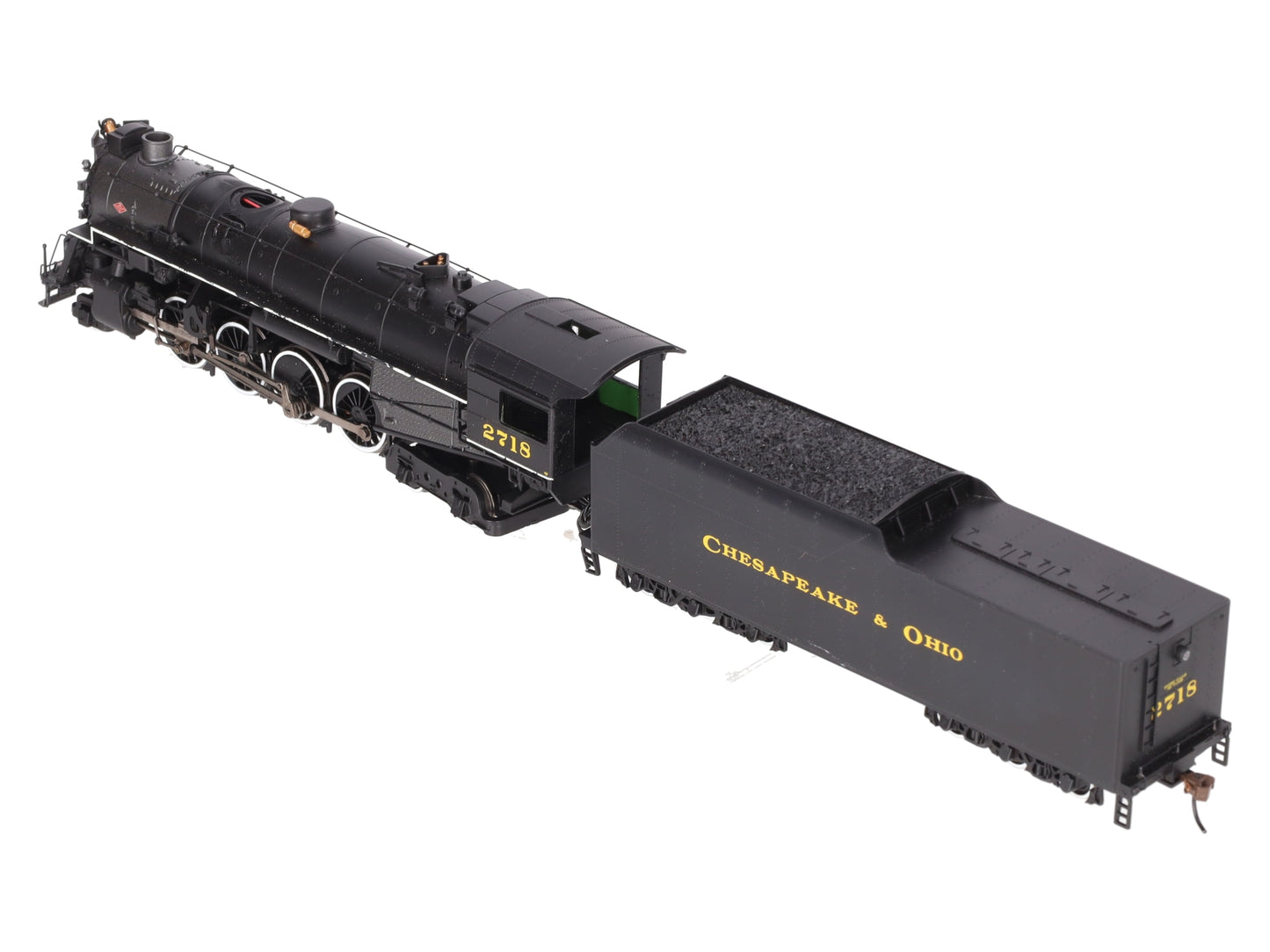 Bachmann 52402 HO Chesapeake & Ohio 2-8-4 Kanawha/Berkshire w/Sound & DCC #2718 VG