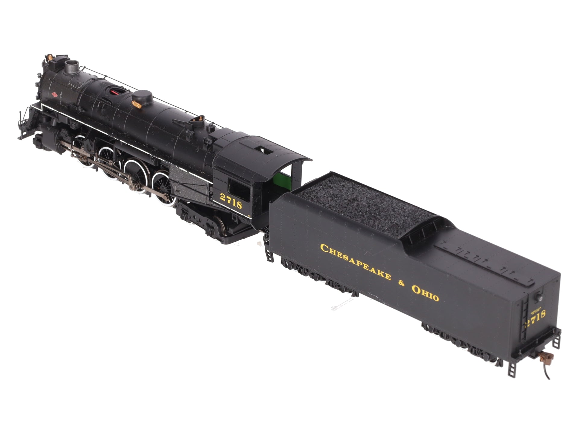 Bachmann 52402 HO Chesapeake & Ohio 2-8-4 Kanawha/Berkshire w/Sound & DCC #2718 VG