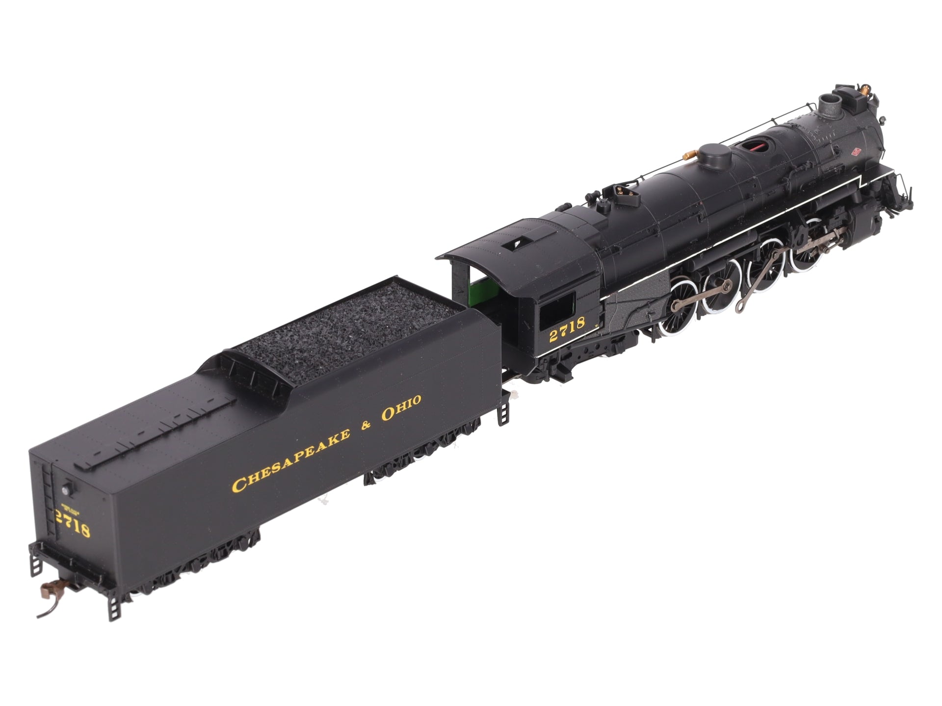 Bachmann 52402 HO Chesapeake & Ohio 2-8-4 Kanawha/Berkshire w/Sound & DCC #2718 VG