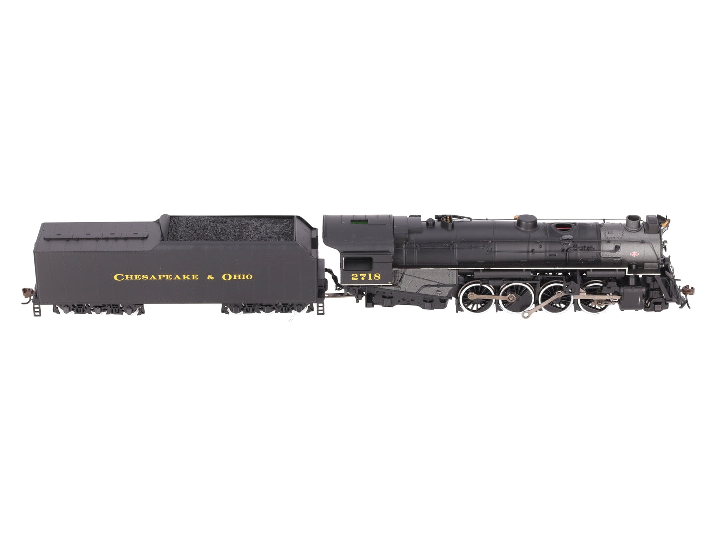 Bachmann 52402 HO Chesapeake & Ohio 2-8-4 Kanawha/Berkshire w/Sound & DCC #2718 VG