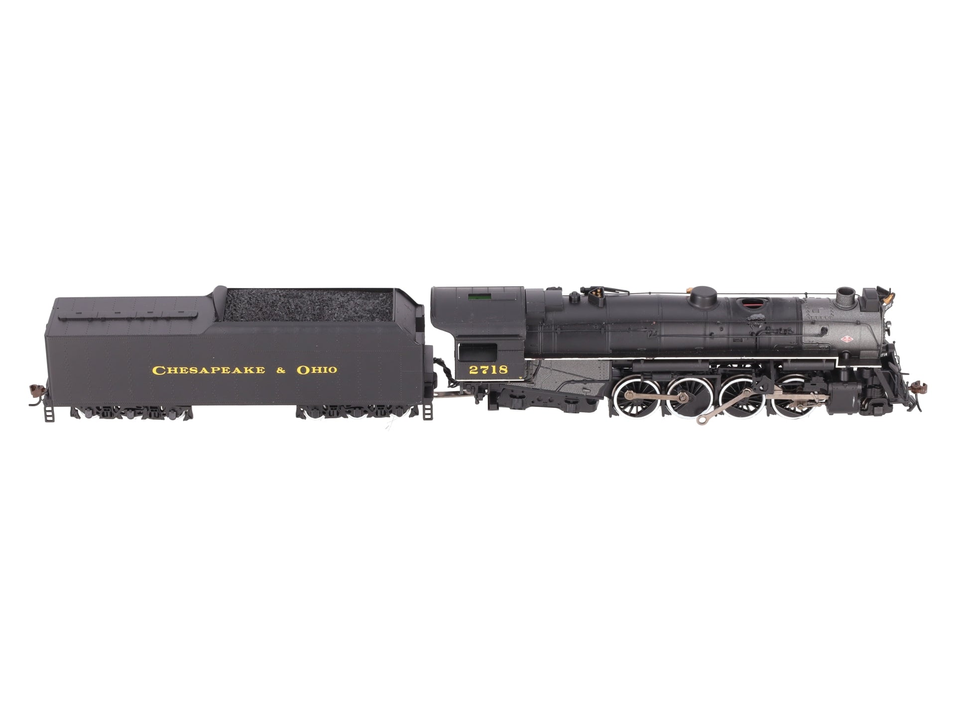 Bachmann 52402 HO Chesapeake & Ohio 2-8-4 Kanawha/Berkshire w/Sound & DCC #2718 VG