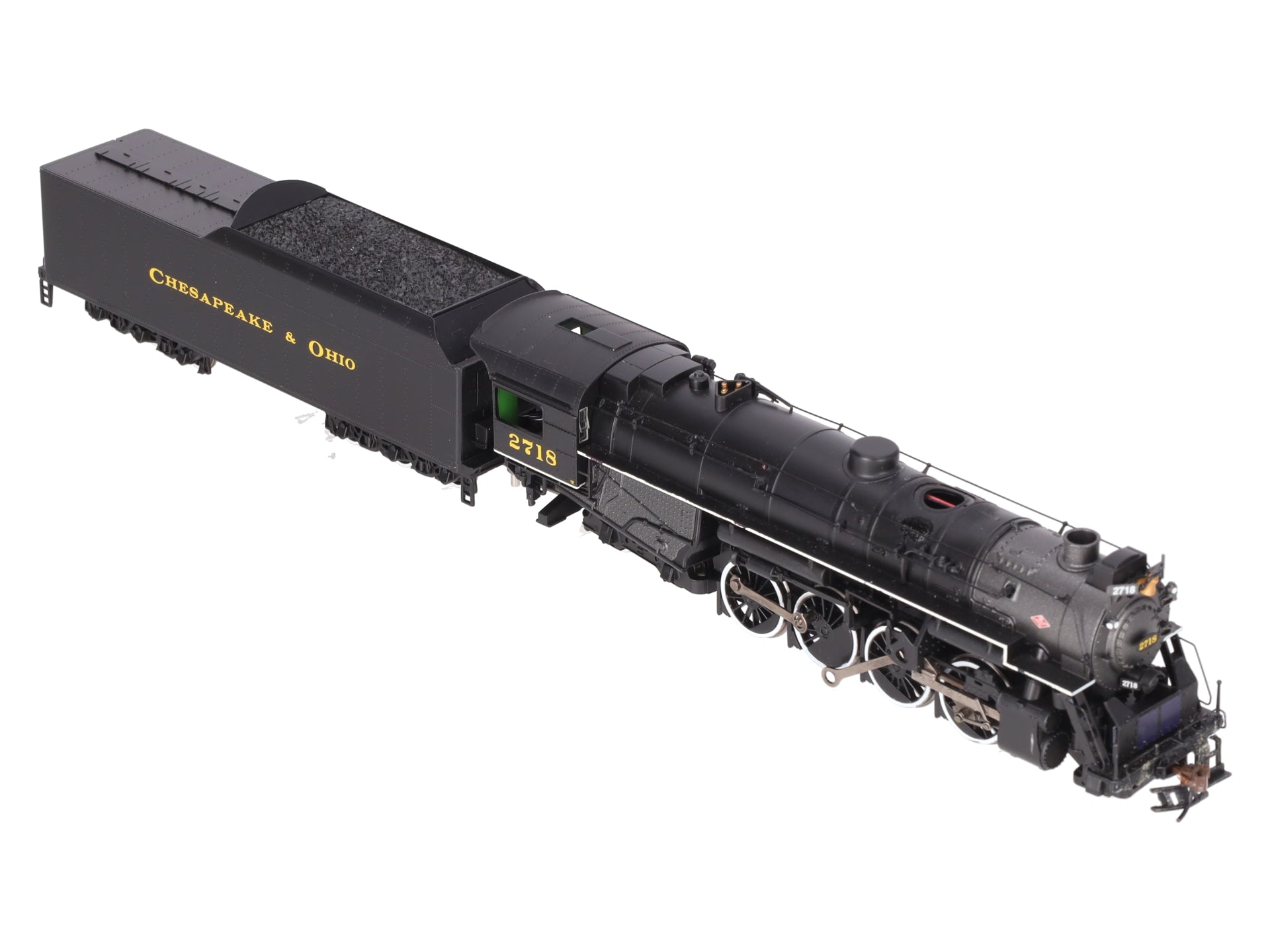 Bachmann 52402 HO Chesapeake & Ohio 2-8-4 Kanawha/Berkshire w/Sound & DCC #2718 VG