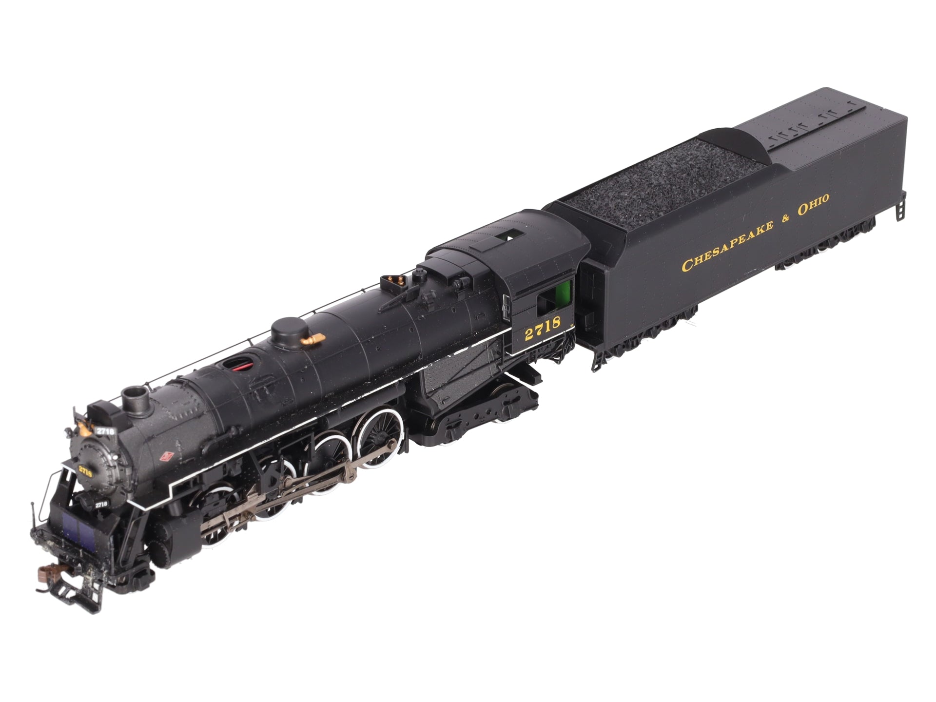 Bachmann 52402 HO Chesapeake & Ohio 2-8-4 Kanawha/Berkshire w/Sound & DCC #2718 VG