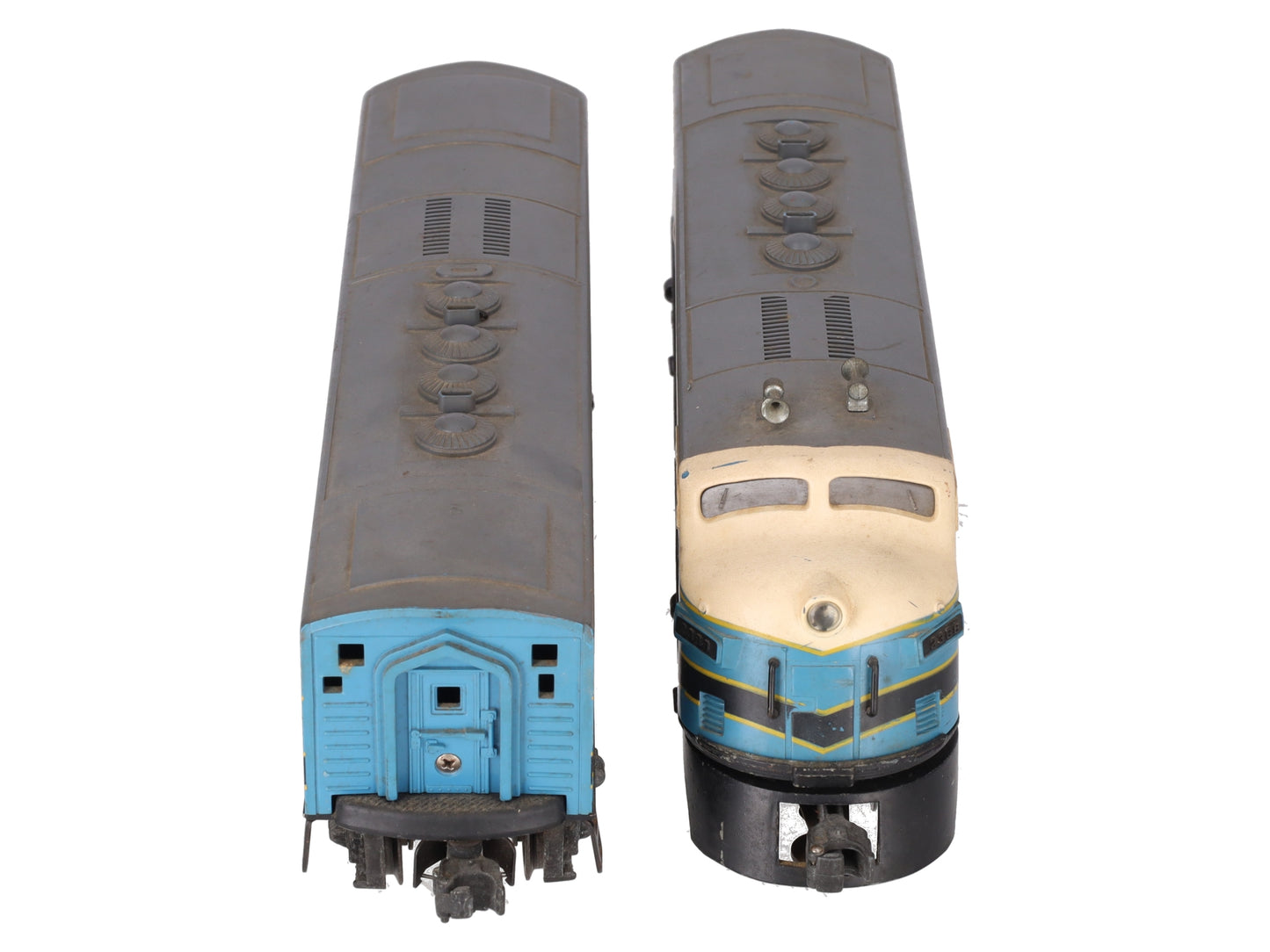 Lionel 2368 Vintage O Baltimore & Ohio F3 AB Diesel Locomotives VG