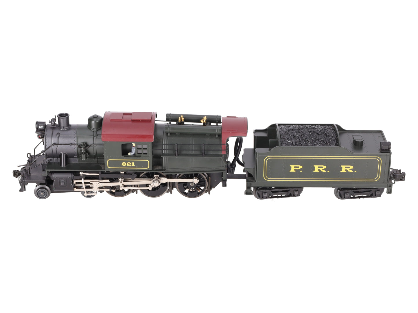 Lionel 6-18091 PRR Camelback 4-6-0 Steam Locomotive & Tender #821 EX/Box