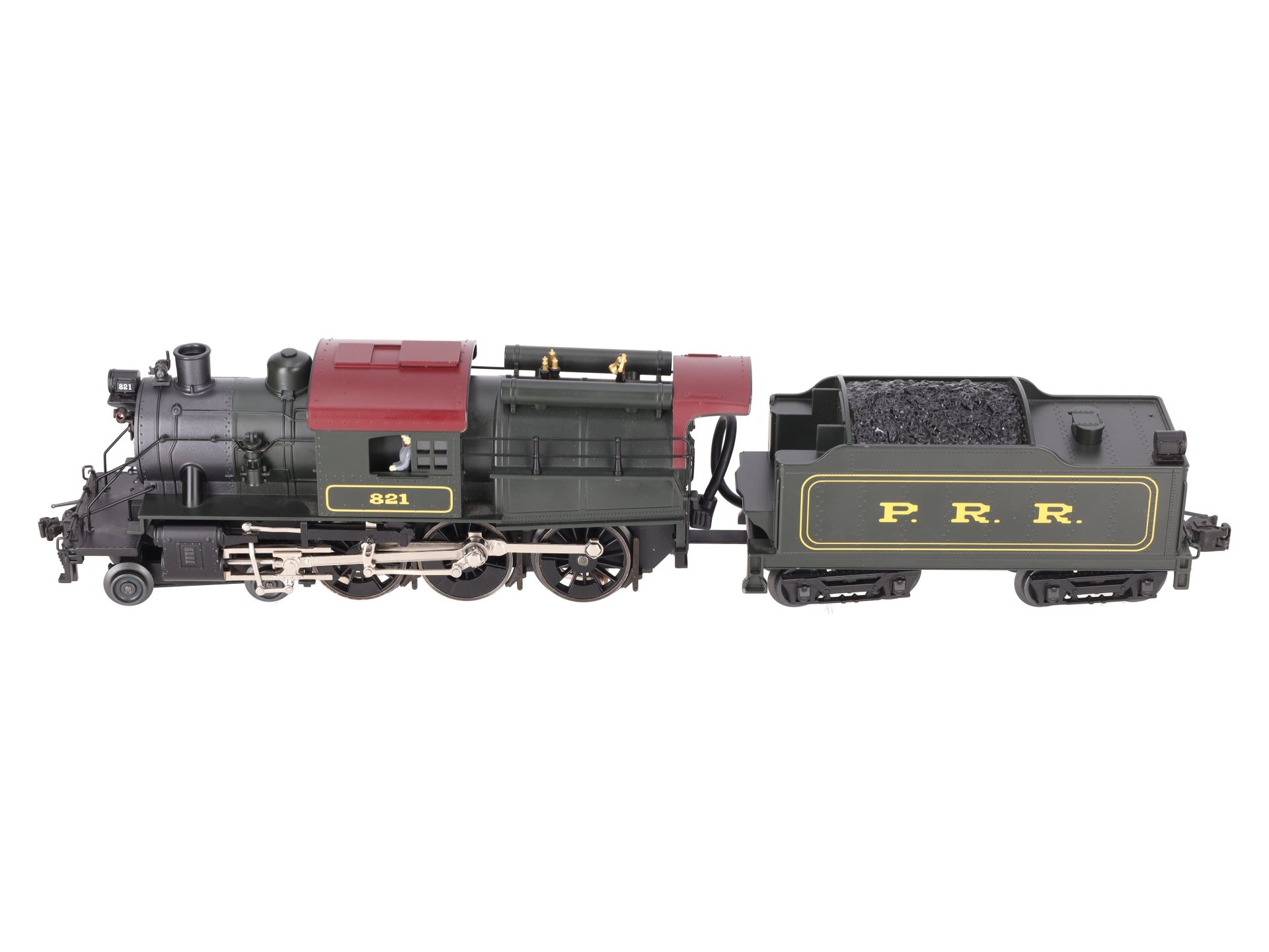 Lionel 6-18091 PRR Camelback 4-6-0 Steam Locomotive & Tender #821 EX/Box