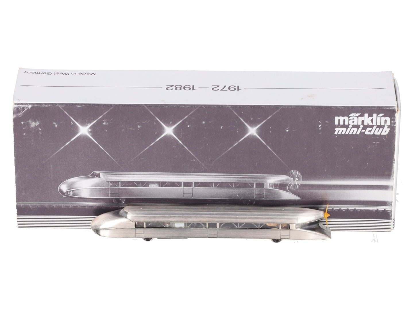 Marklin 8876 Z Interuban "Zeppelin" ERA II Powered Rail Car EX/Box