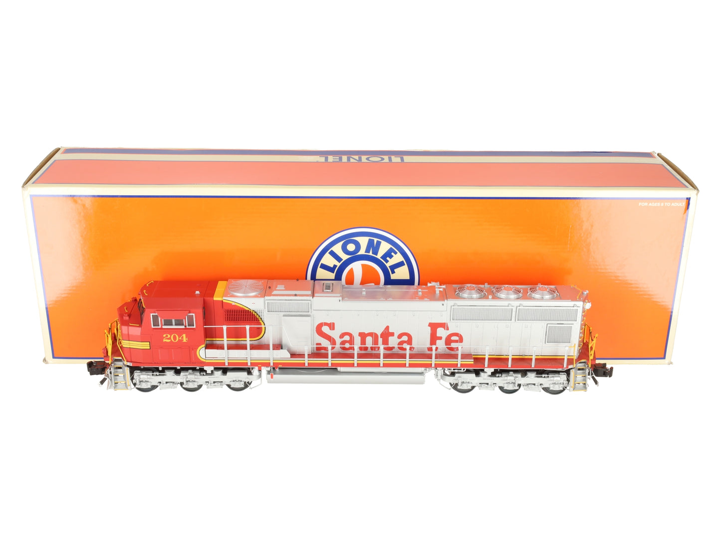 Lionel 6-11561 O Santa Fe SD75 Diesel Locomotive # 204 EX/Box