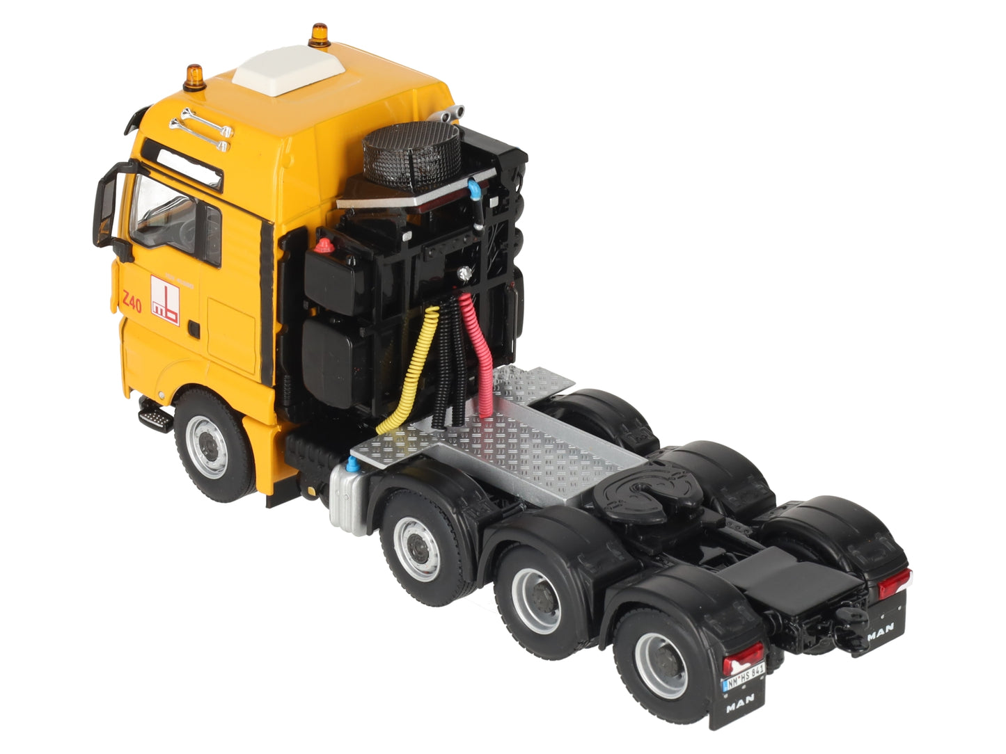 WSI 01-1269 1:50 Scale Max Bogl Man TGX XXL 8x4 Scheuerle Intercombi NIB