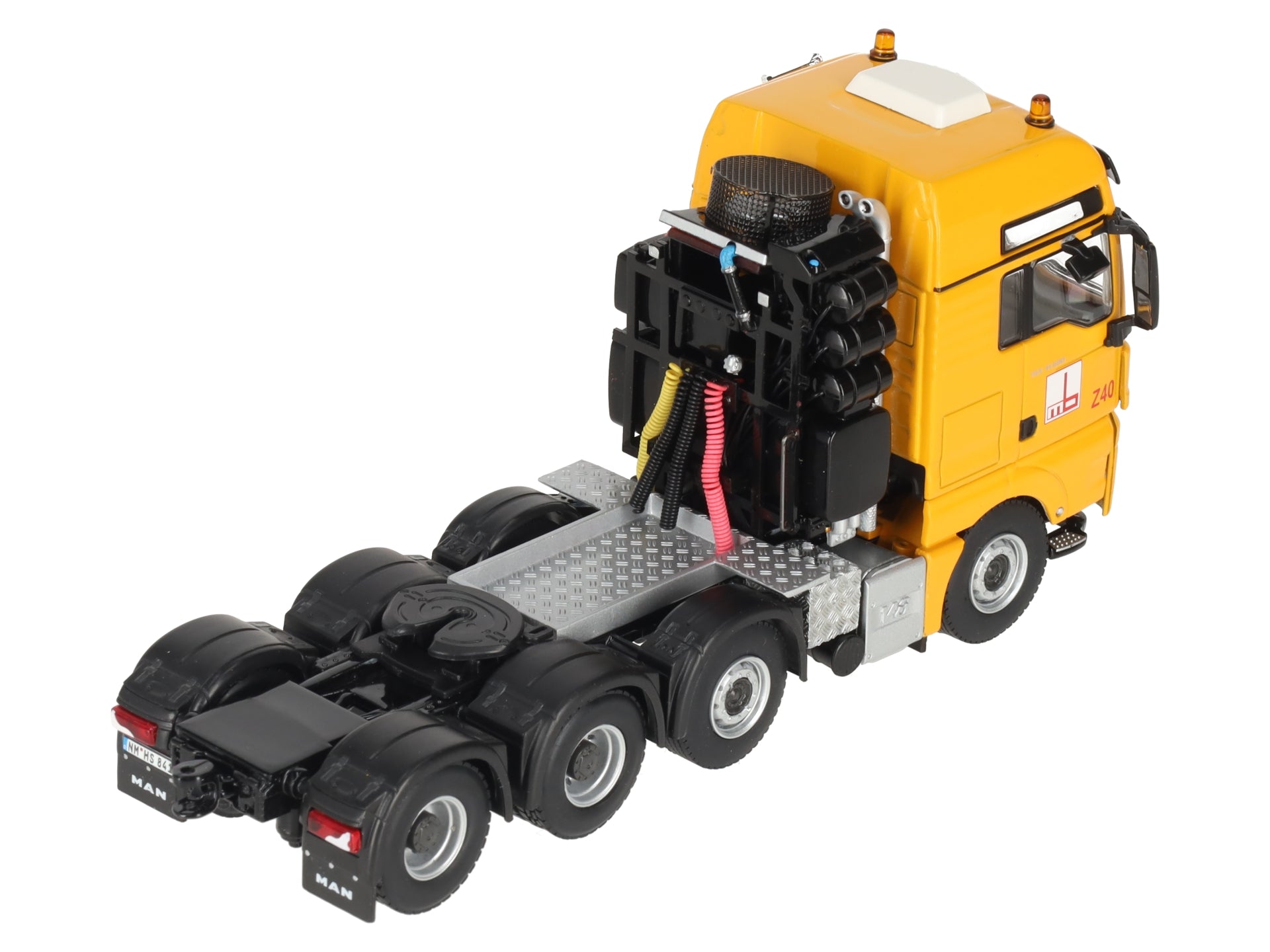 WSI 01-1269 1:50 Scale Max Bogl Man TGX XXL 8x4 Scheuerle Intercombi NIB