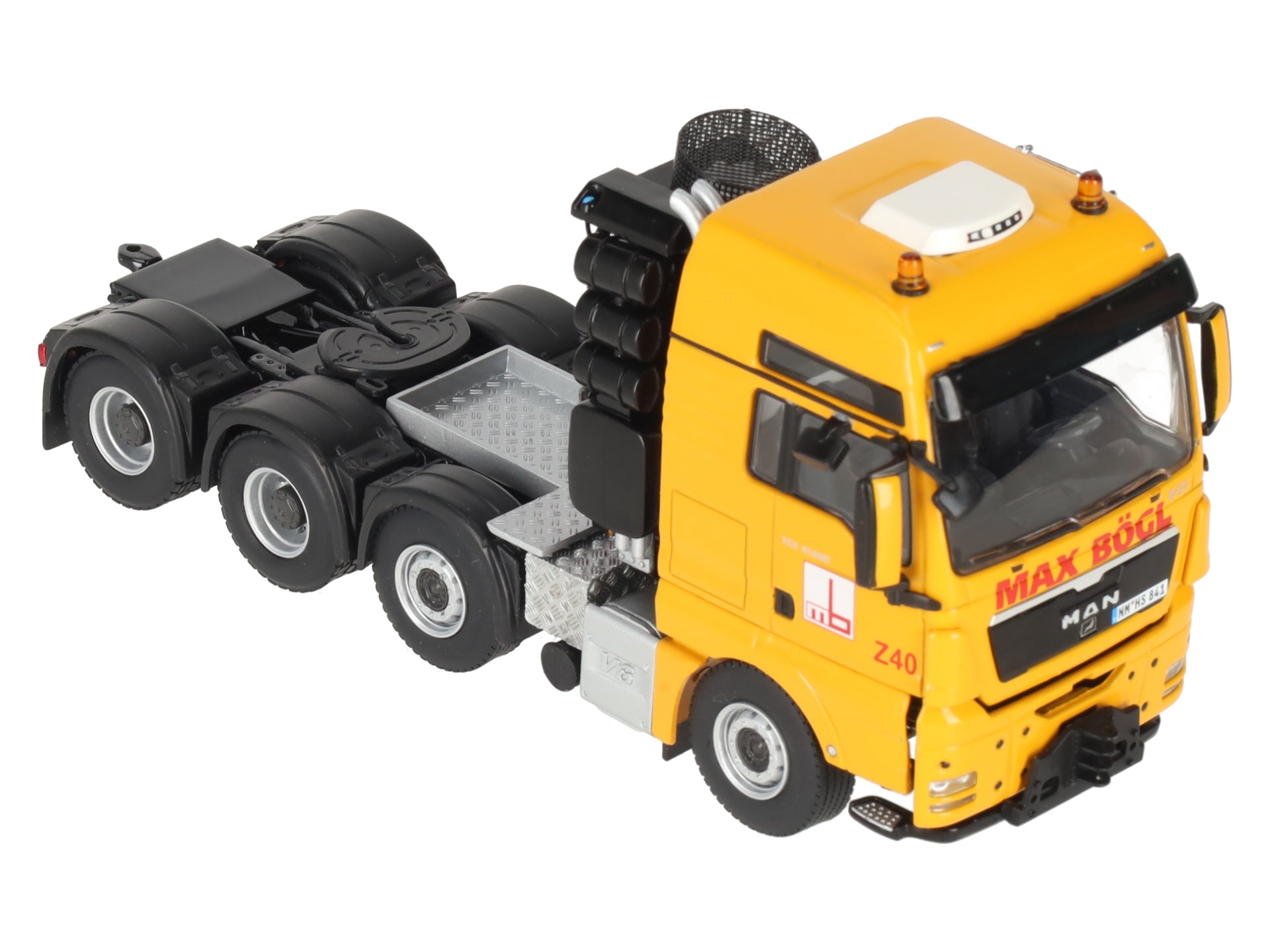 WSI 01-1269 1:50 Scale Max Bogl Man TGX XXL 8x4 Scheuerle Intercombi NIB