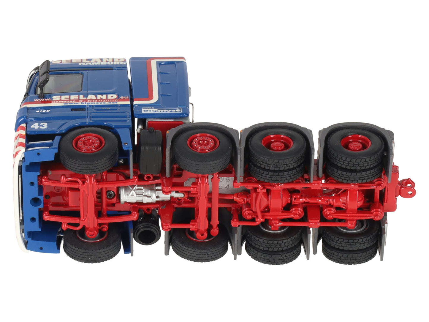 WSI 01-1710 1:50 Scale Seeland - Mercedes-Benz Actros MP3 8x4 Scheuerle Combi NIB