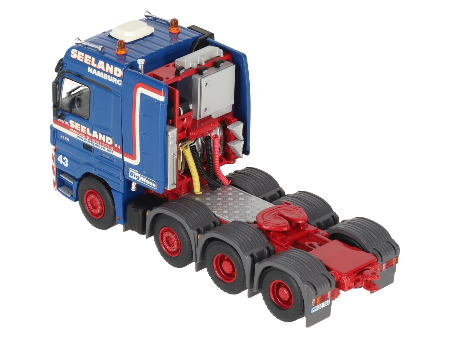 WSI 01-1710 1:50 Scale Seeland - Mercedes-Benz Actros MP3 8x4 Scheuerle Combi NIB