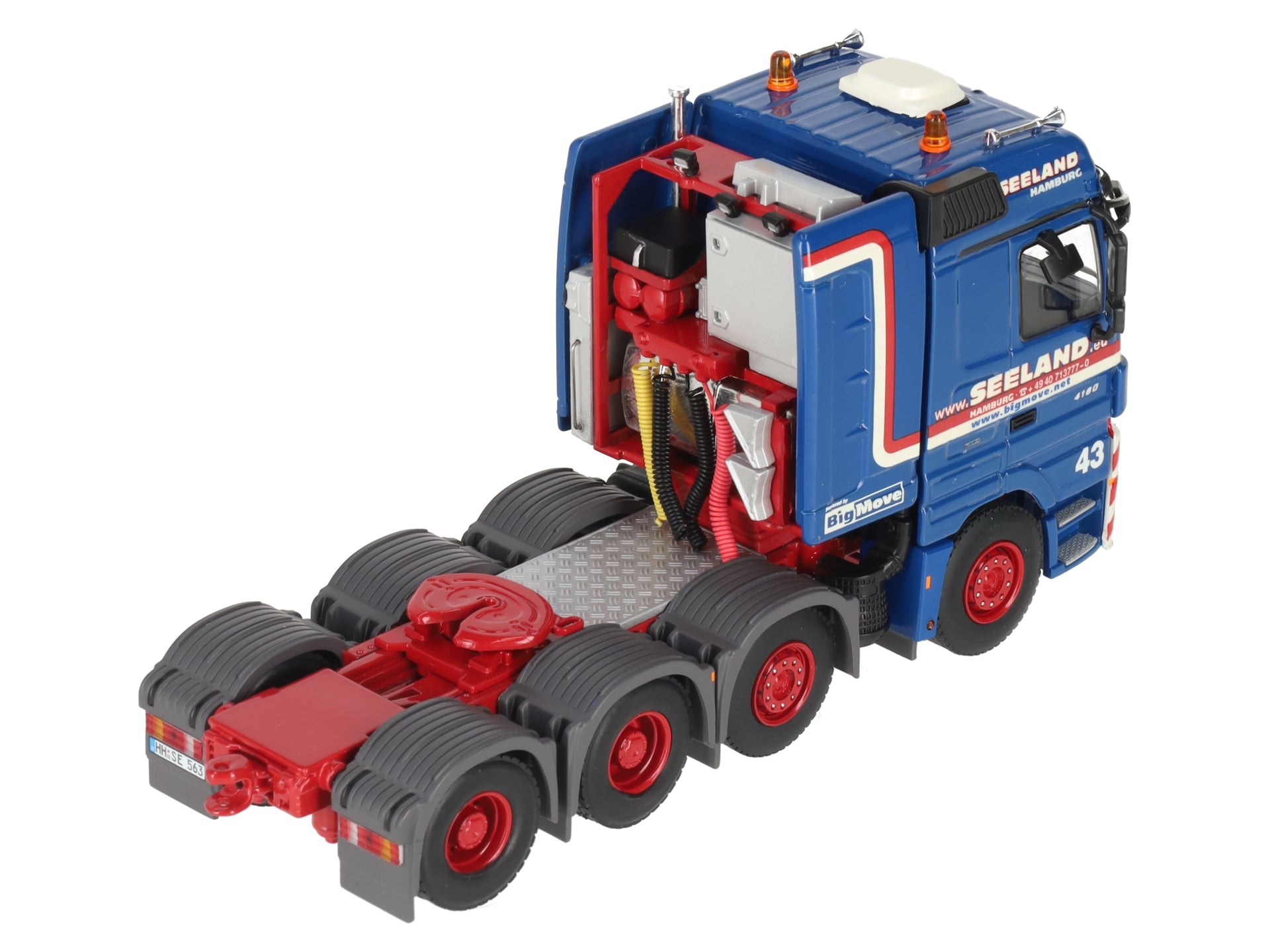 WSI 01-1710 1:50 Scale Seeland - Mercedes-Benz Actros MP3 8x4 Scheuerle Combi NIB