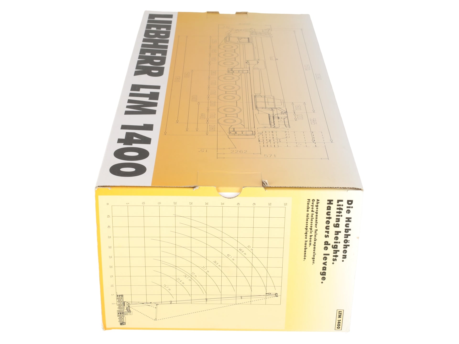 YCC LTM 1400 1:50 Scale Liebherr Colonia Mobile Crane LN/Box
