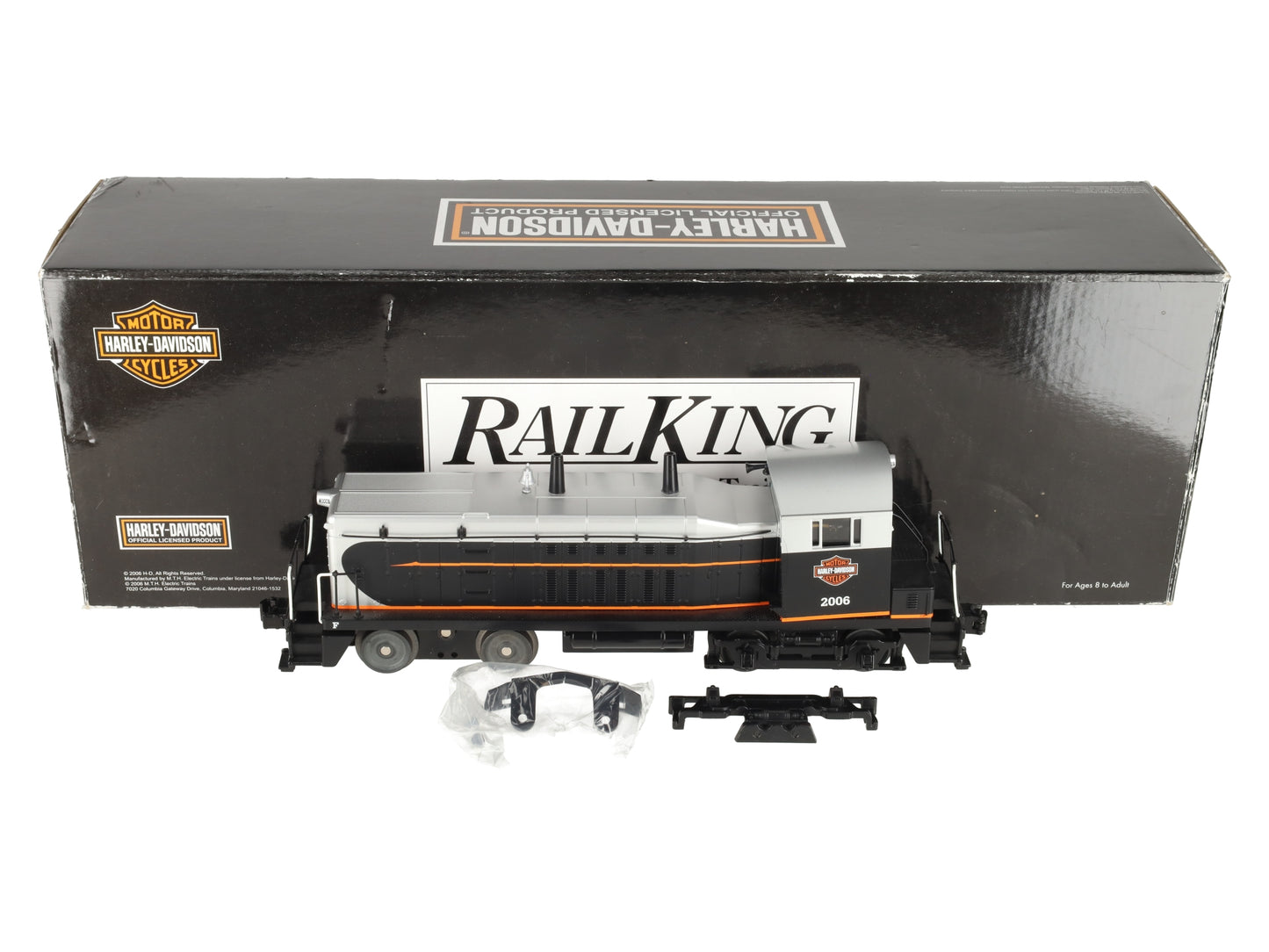 MTH 30-2670-1 Harley Davidson NW-2 Diesel Switcher w/Proto-Soundr 2.0 #2006 EX/Box
